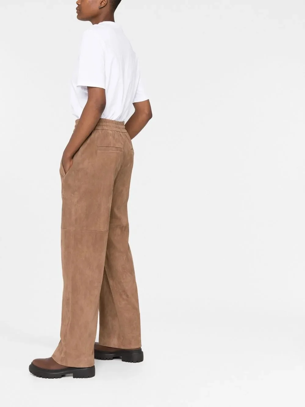 BRUNELLO CUCINELLI WOMEN'S PANTS MPW30P8082_C6340 NWT - Image 5