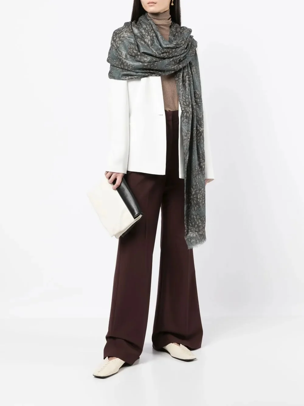 BRUNELLO CUCINELLI WOMEN'S SCARF MSCDAGW54_CEG73 NWT - Image 2