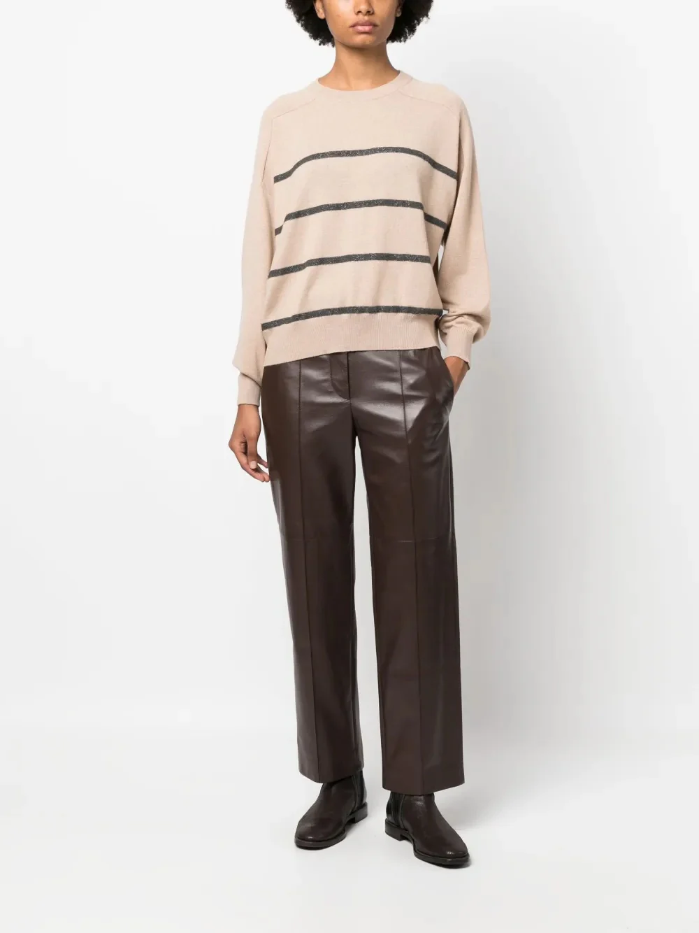 BRUNELLO CUCINELLI WOMEN'S SWEATER M12188300_C9577 NWT - Image 2