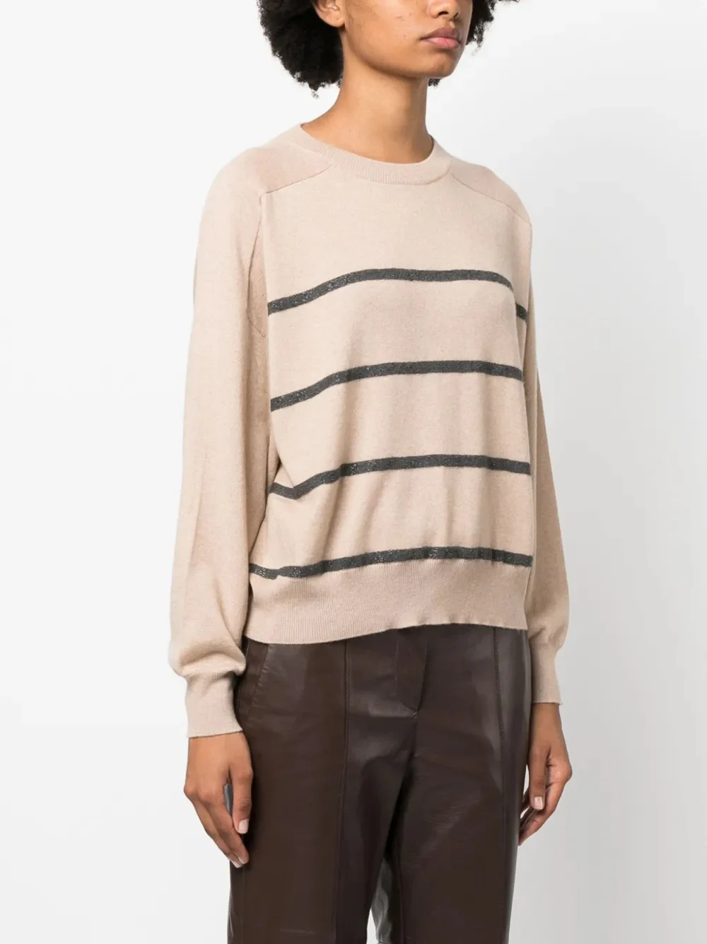 BRUNELLO CUCINELLI WOMEN'S SWEATER M12188300_C9577 NWT - Image 3