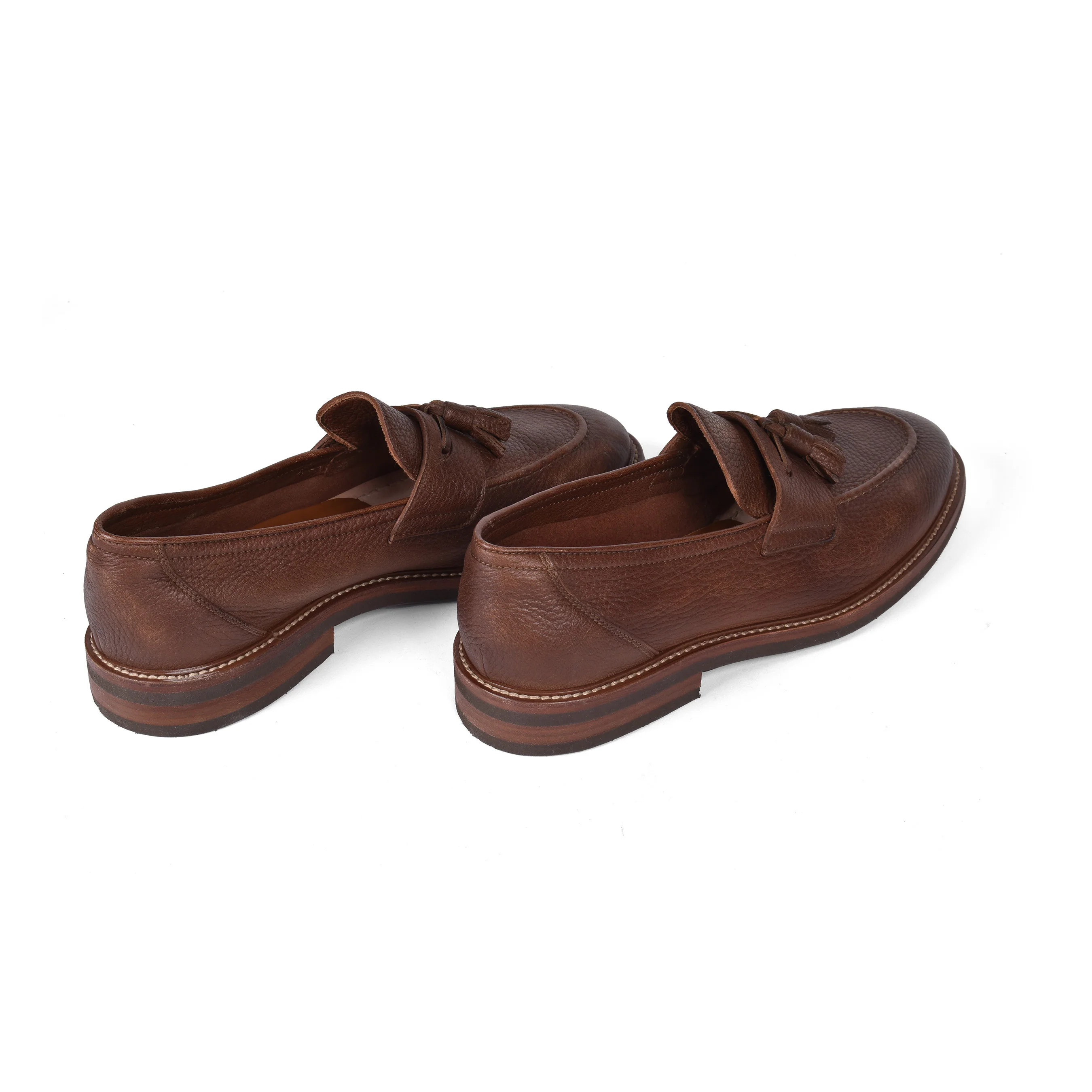 BRUNELLO CUCINELLI MEN'S 100% CALF'S LEATHER CASUAL LOAFER/SHOE NEW - Image 3