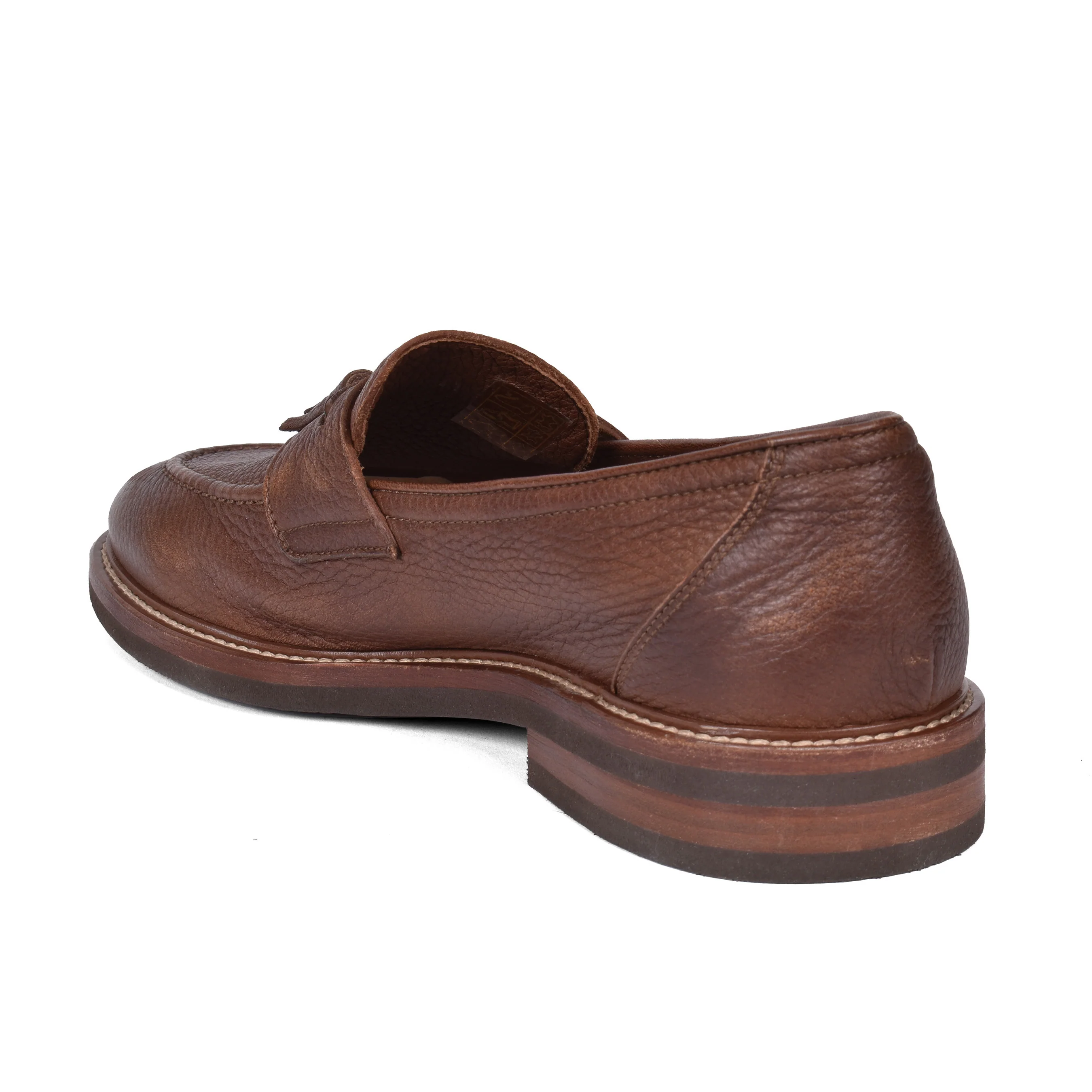 BRUNELLO CUCINELLI MEN'S 100% CALF'S LEATHER CASUAL LOAFER/SHOE NEW - Image 4