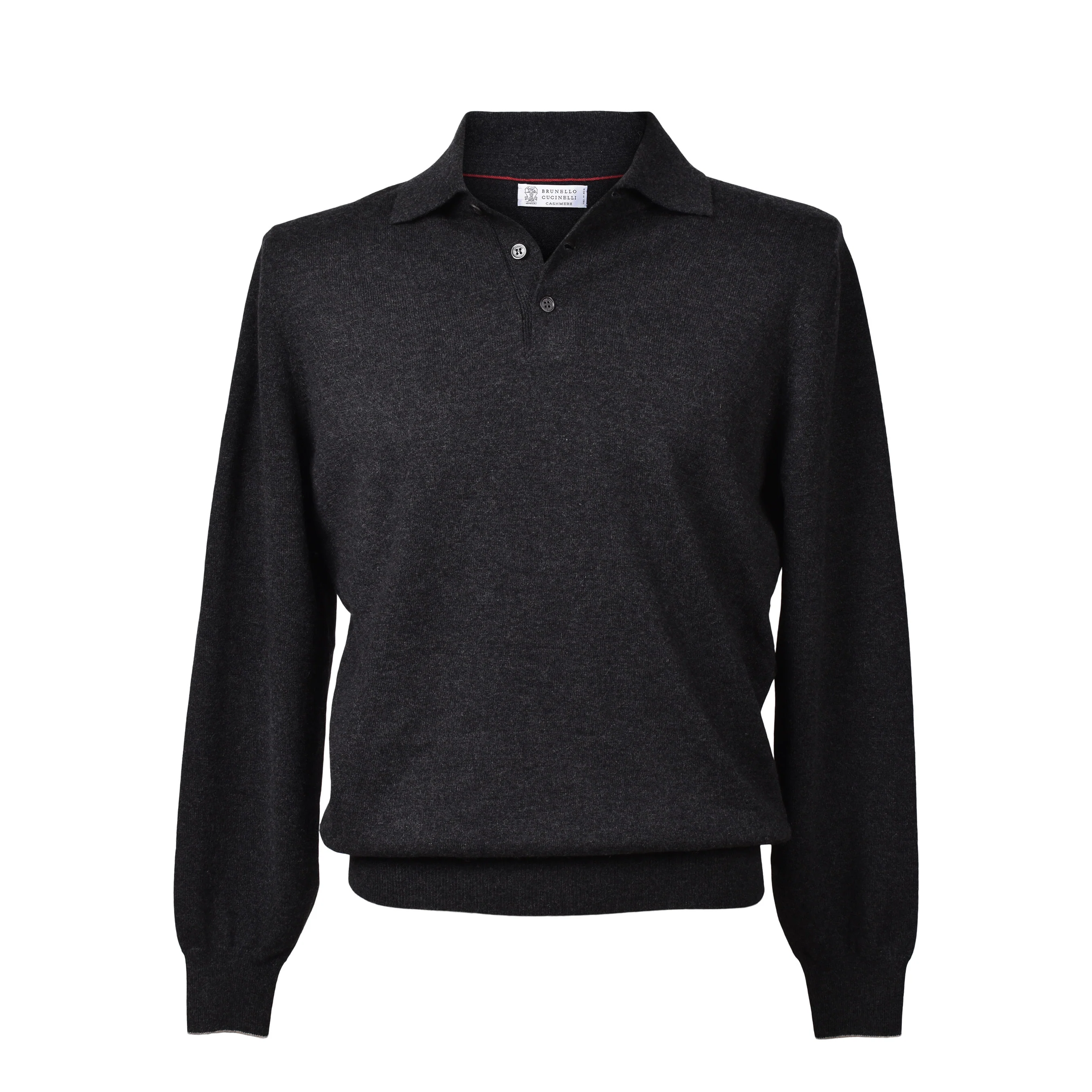 BRUNELLO CUCINELLI MEN'S 100% CASHMERE 1/4 BUTTON CASUAL SWEATER/PULLOVER NEW