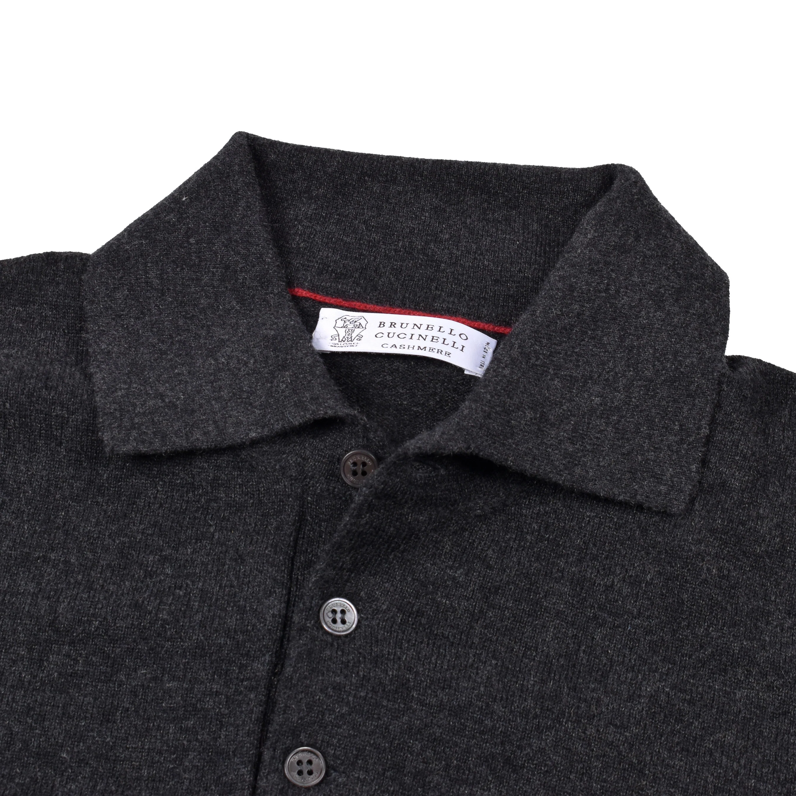 BRUNELLO CUCINELLI MEN'S 100% CASHMERE 1/4 BUTTON CASUAL SWEATER/PULLOVER NEW - Image 4