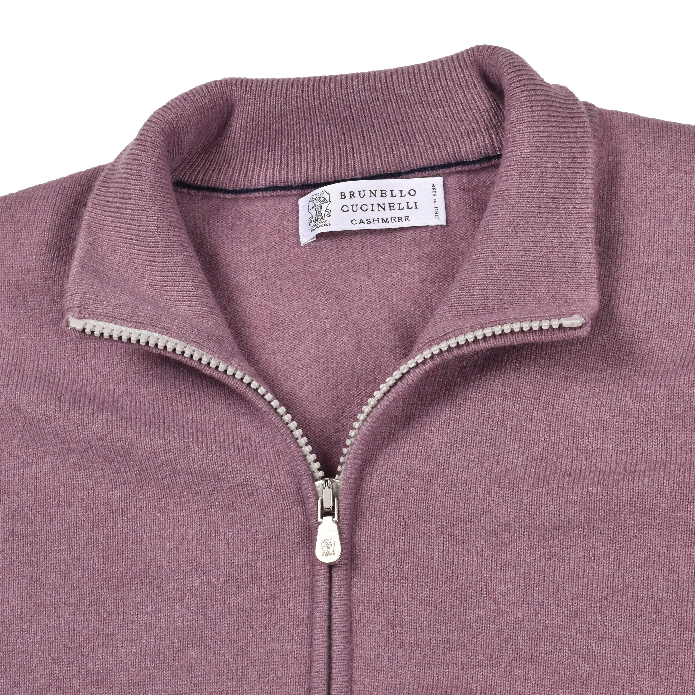 BRUNELLO CUCINELLI MEN'S 100% CASHMERE 1/4 ZIP SWEATER/PULLOVER NEW - Image 3