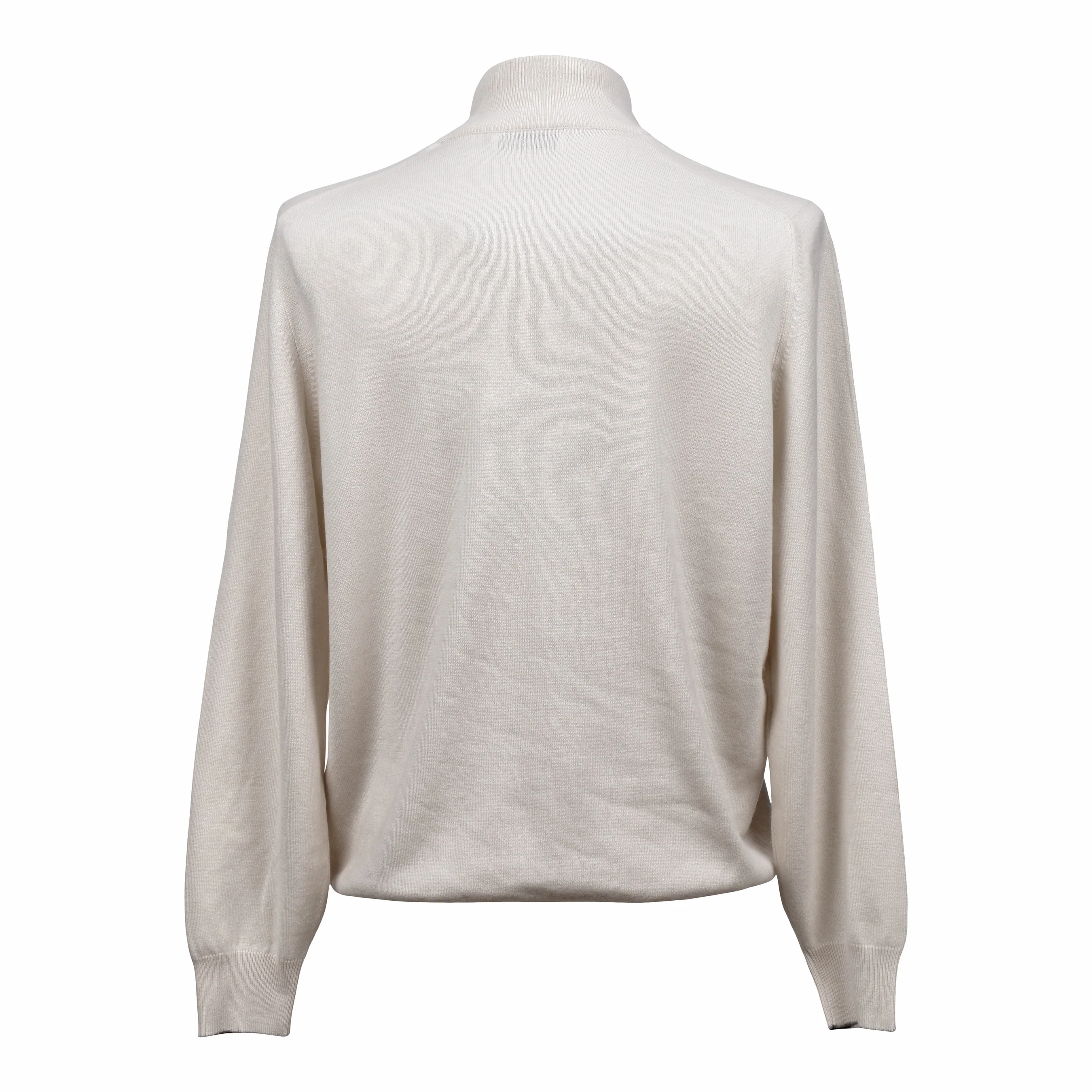 BRUNELLO CUCINELLI MEN'S 100% CASHMERE 1/4 ZIP UP  SWEATER / PULLOVER - Image 2