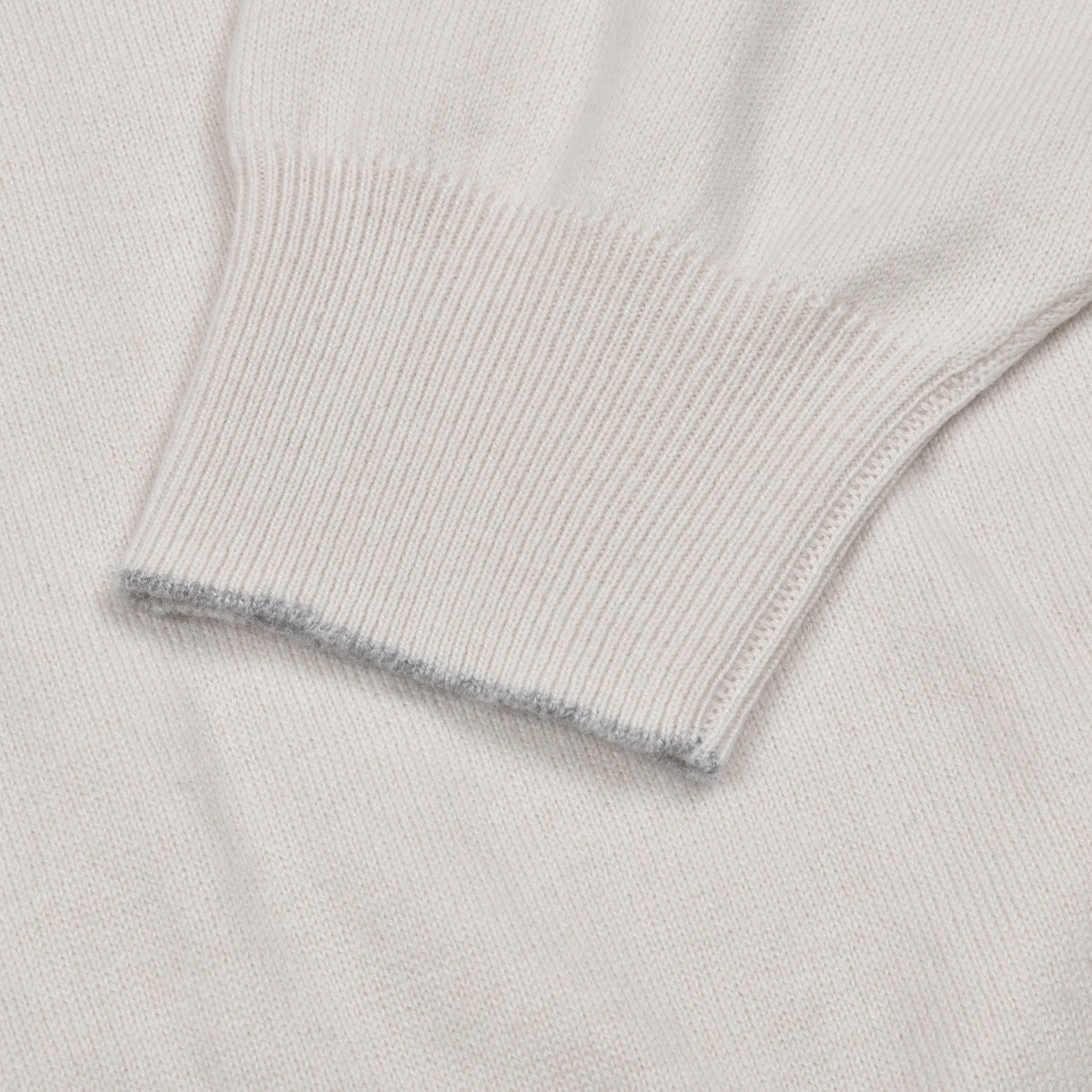 BRUNELLO CUCINELLI MEN'S 100% CASHMERE 1/4 ZIP UP  SWEATER / PULLOVER - Image 4