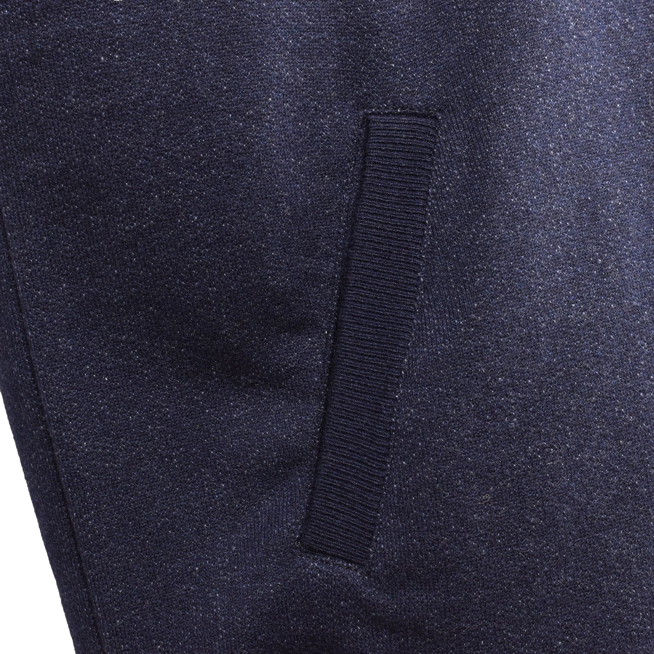 BRUNELLO CUCINELLI MEN'S 100% CASHMERE ATHLETHIC STYLE ZIP UP SWEATSHIRT - Image 3