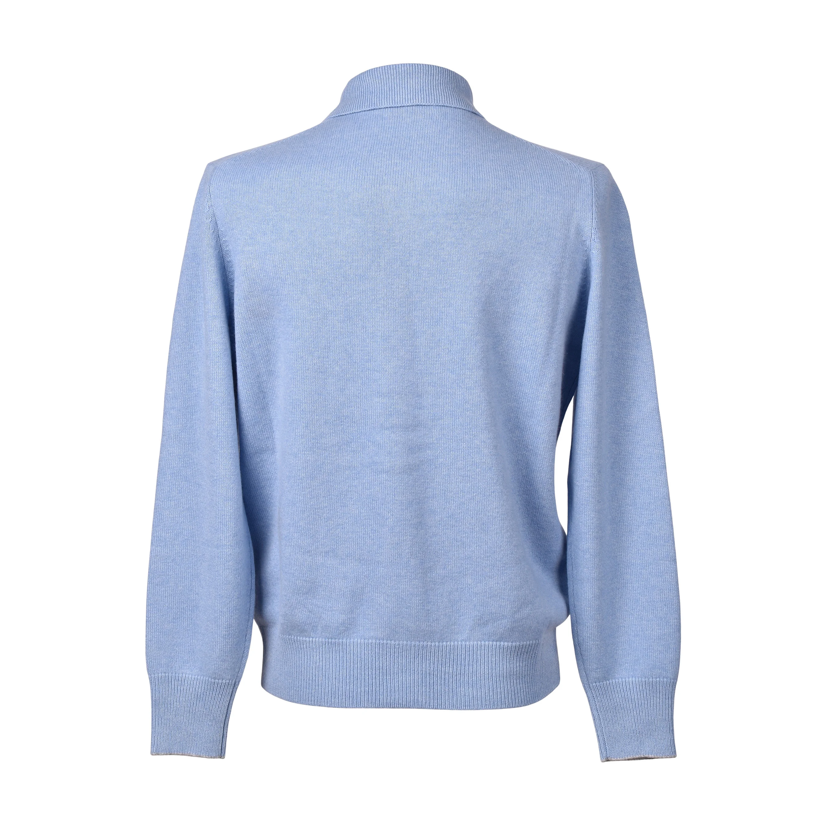 BRUNELLO CUCINELLI MEN'S 100% CASHMERE BUTTON DOWN CARDIGAN STYLE KNIT SWEATER - Image 2