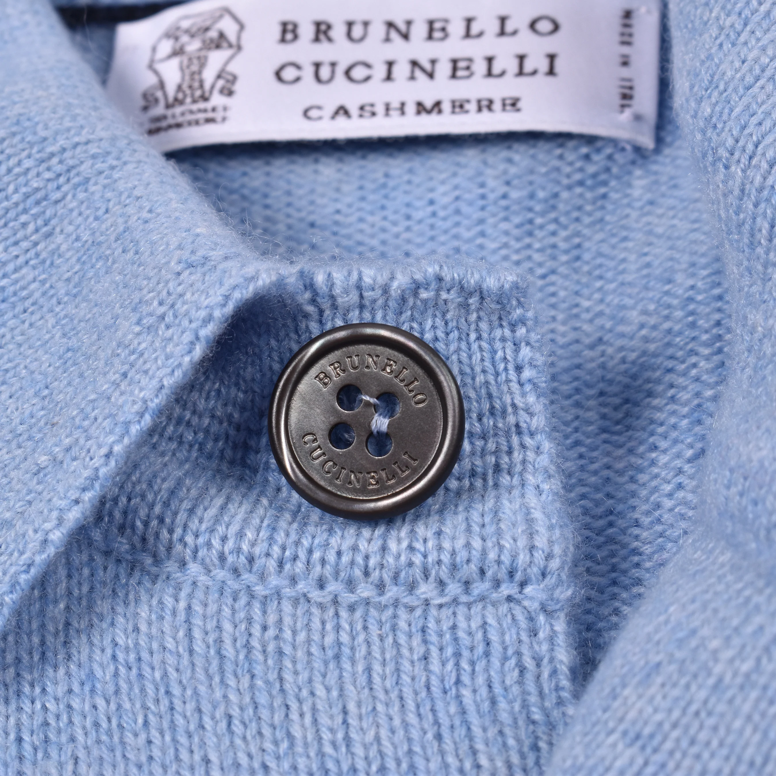 BRUNELLO CUCINELLI MEN'S 100% CASHMERE BUTTON DOWN CARDIGAN STYLE KNIT SWEATER - Image 4