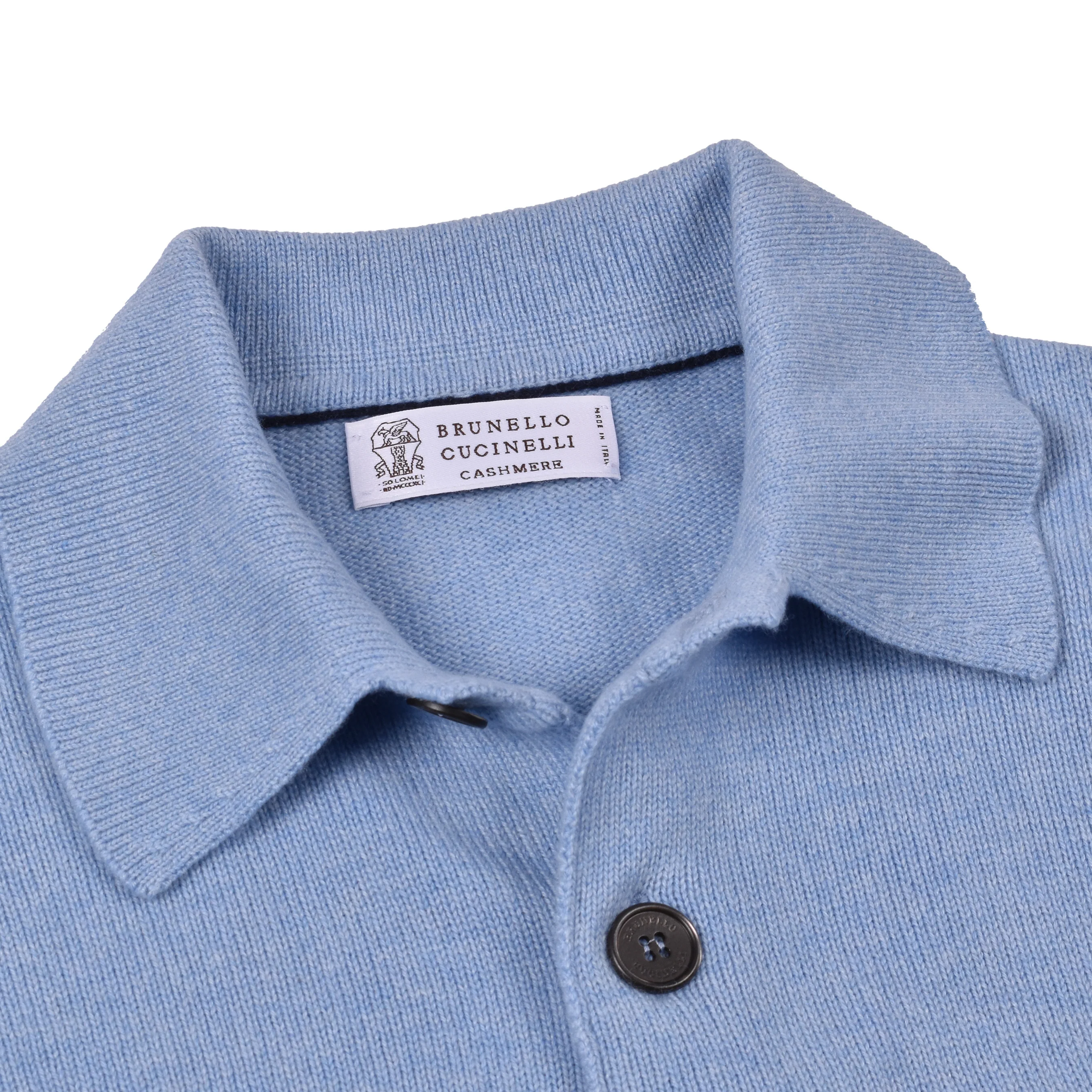 BRUNELLO CUCINELLI MEN'S 100% CASHMERE BUTTON DOWN CARDIGAN STYLE KNIT SWEATER - Image 6