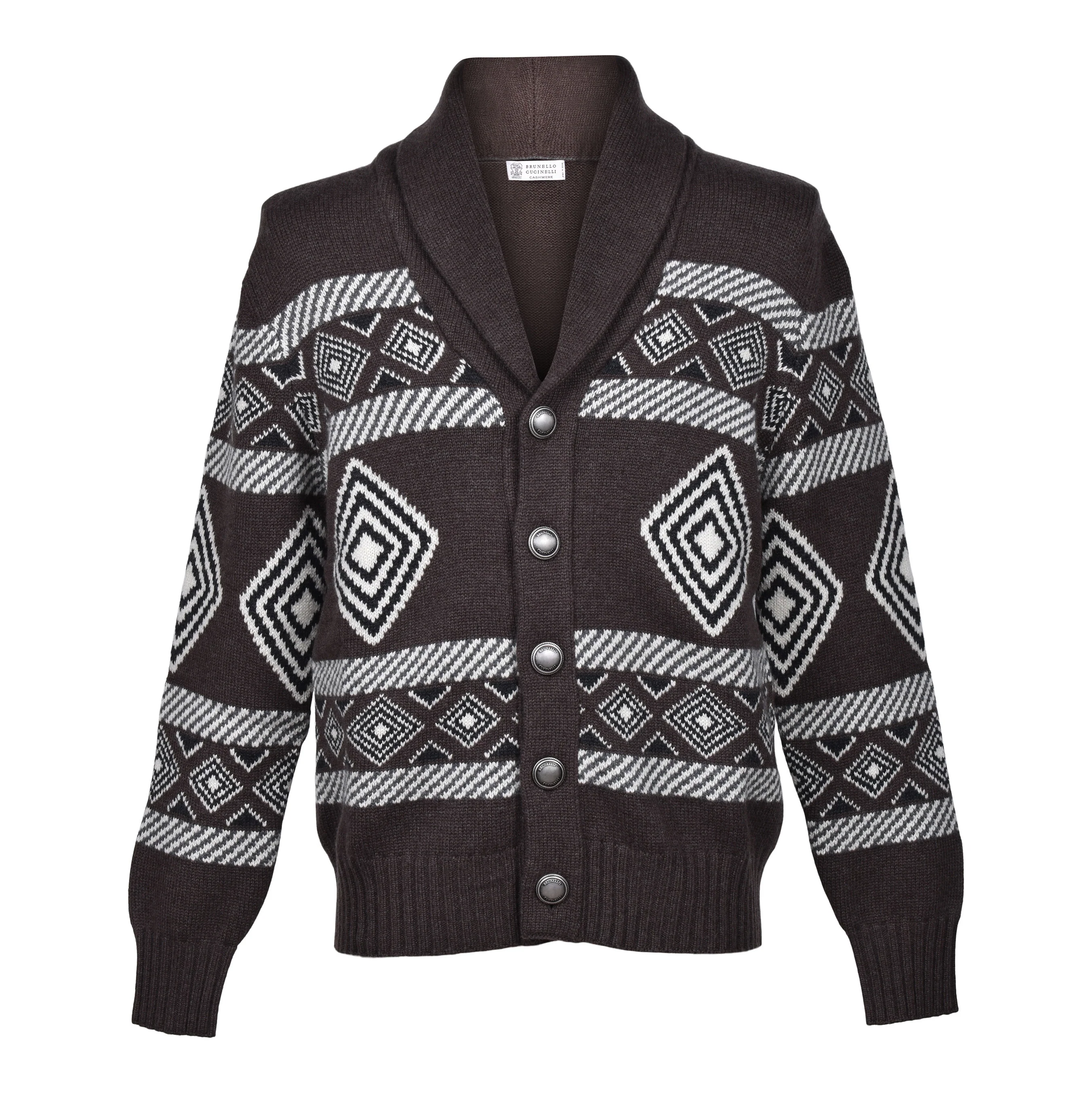 BRUNELLO CUCINELLI MEN'S 100% CASHMERE BUTTON DOWN CARDIGAN SWEATER NEW