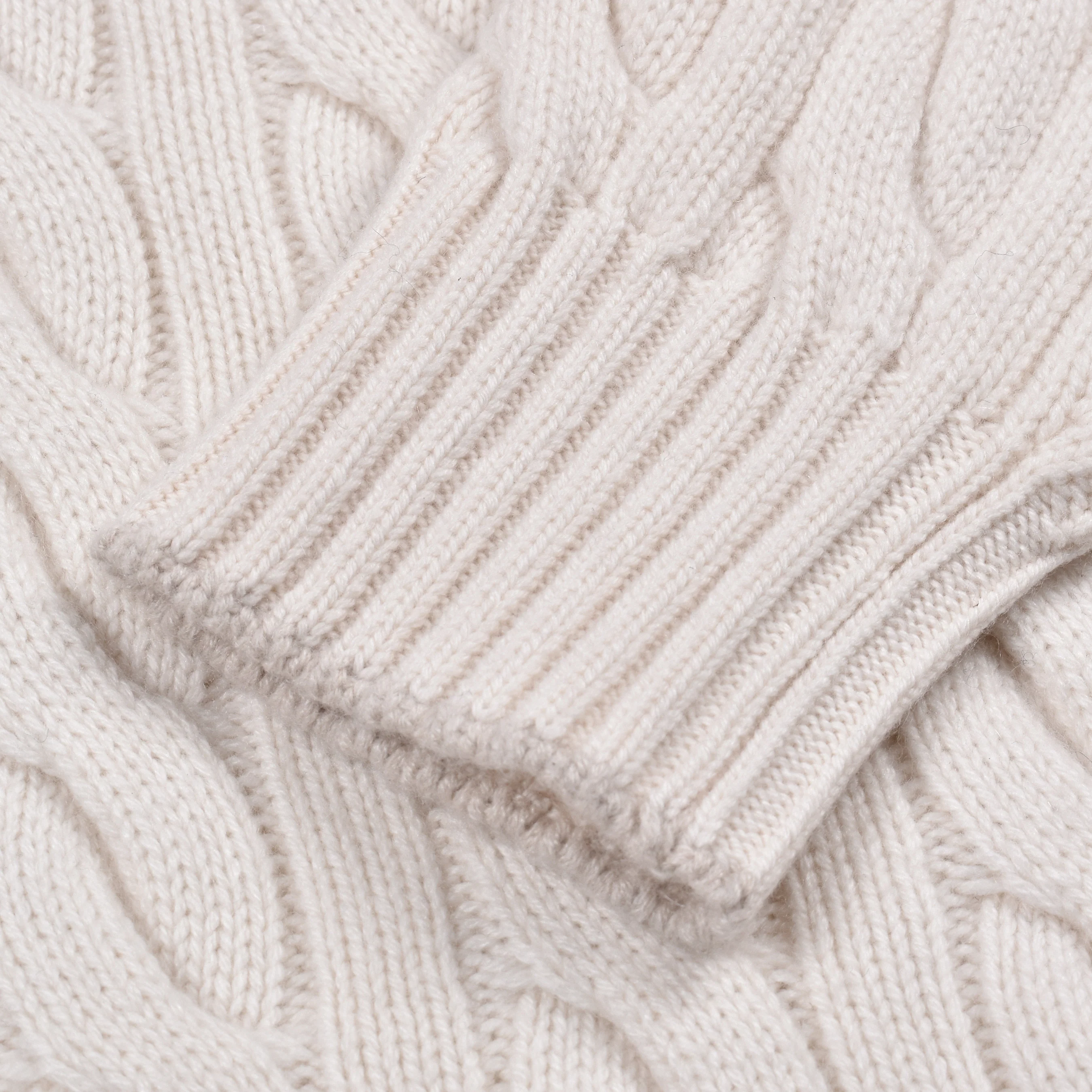 BRUNELLO CUCINELLI MEN'S 100% CASHMERE CABLE KNIT TURTLENECK SWEATER NEW - Image 5