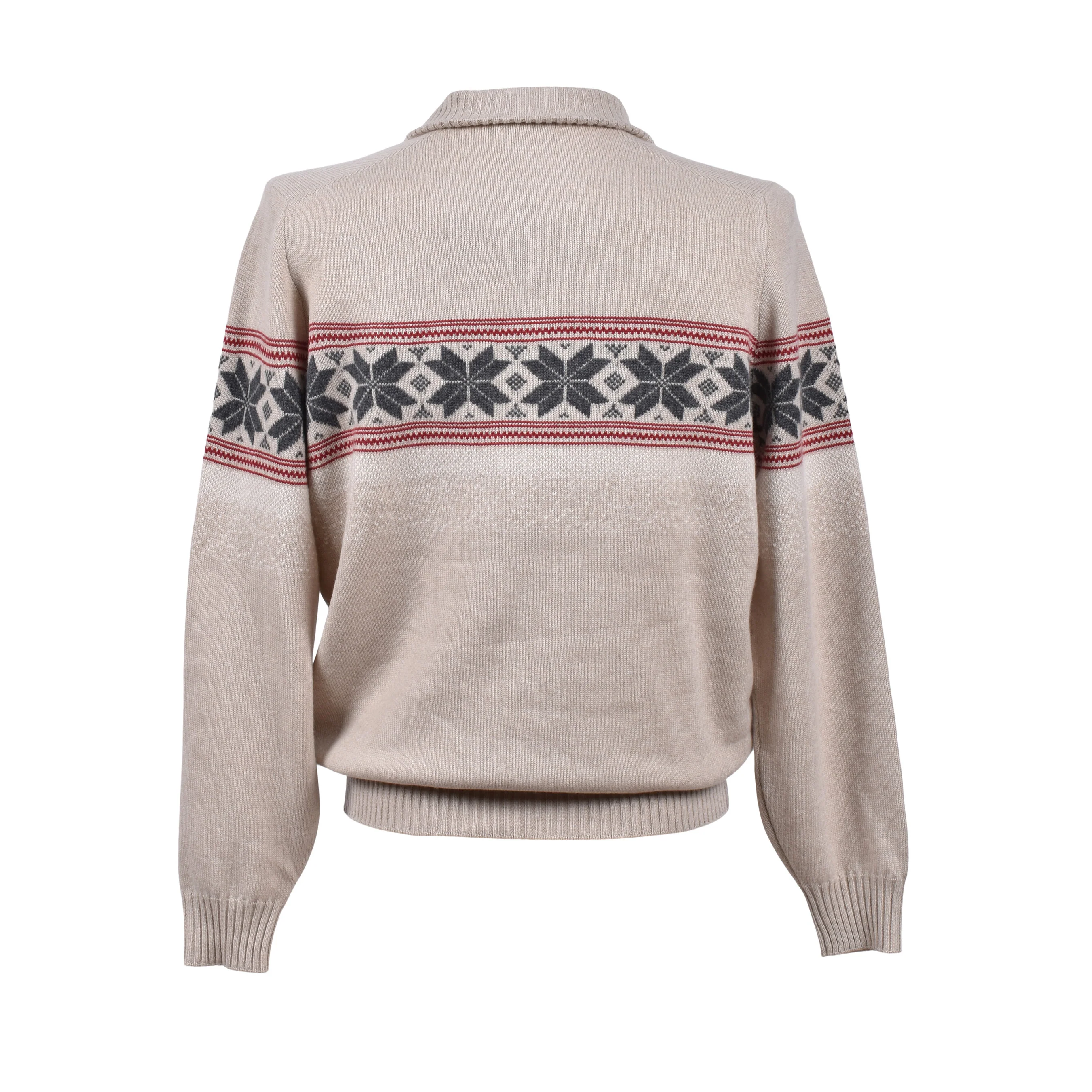 BRUNELLO CUCINELLI MEN'S 100% CASHMERE CASUAL 1/4 ZUP UP SWEATER - Image 2