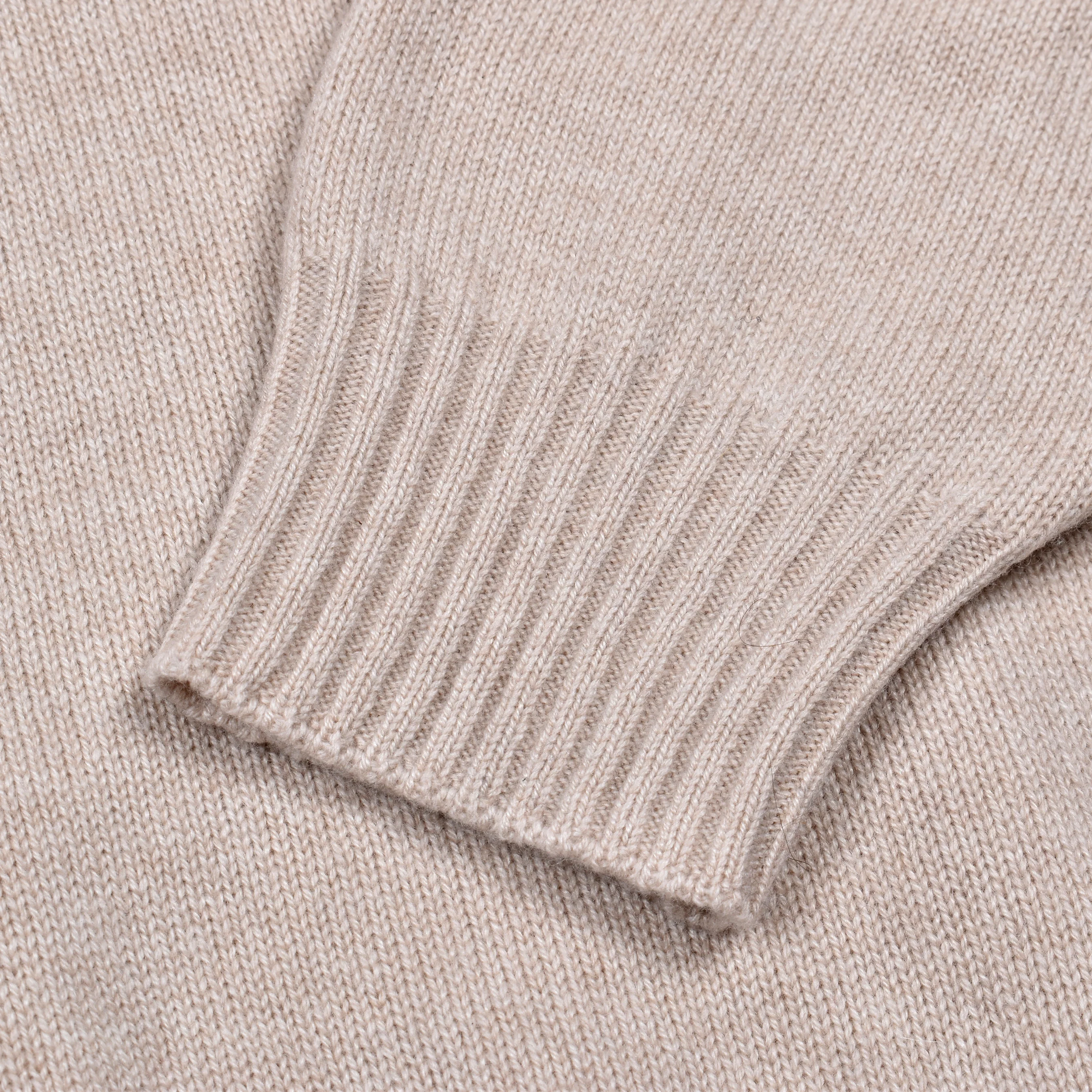 BRUNELLO CUCINELLI MEN'S 100% CASHMERE CASUAL 1/4 ZUP UP SWEATER - Image 7