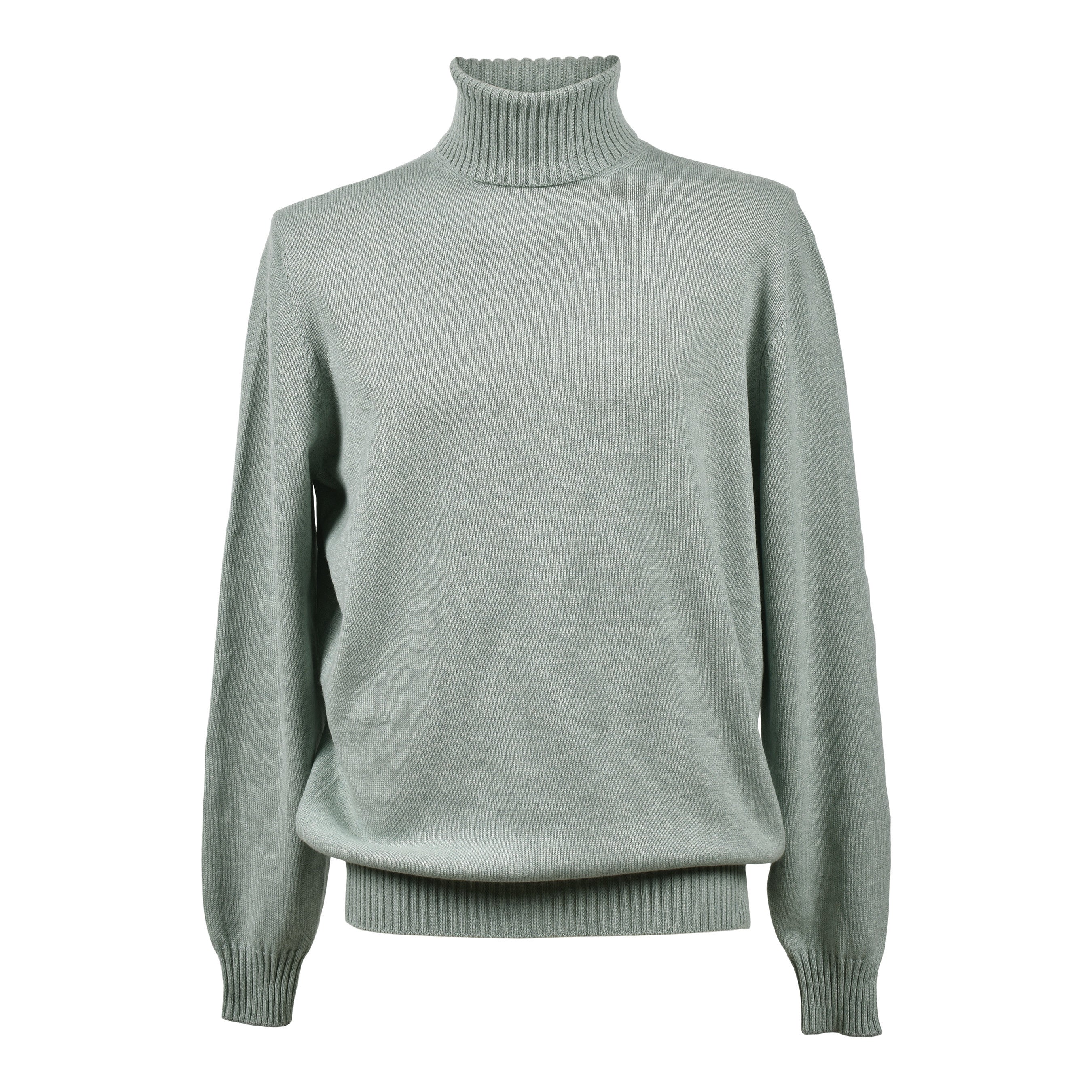 BRUNELLO CUCINELLI MEN'S 100% CASHMERE CASUAL TURTLENECK SWEATER