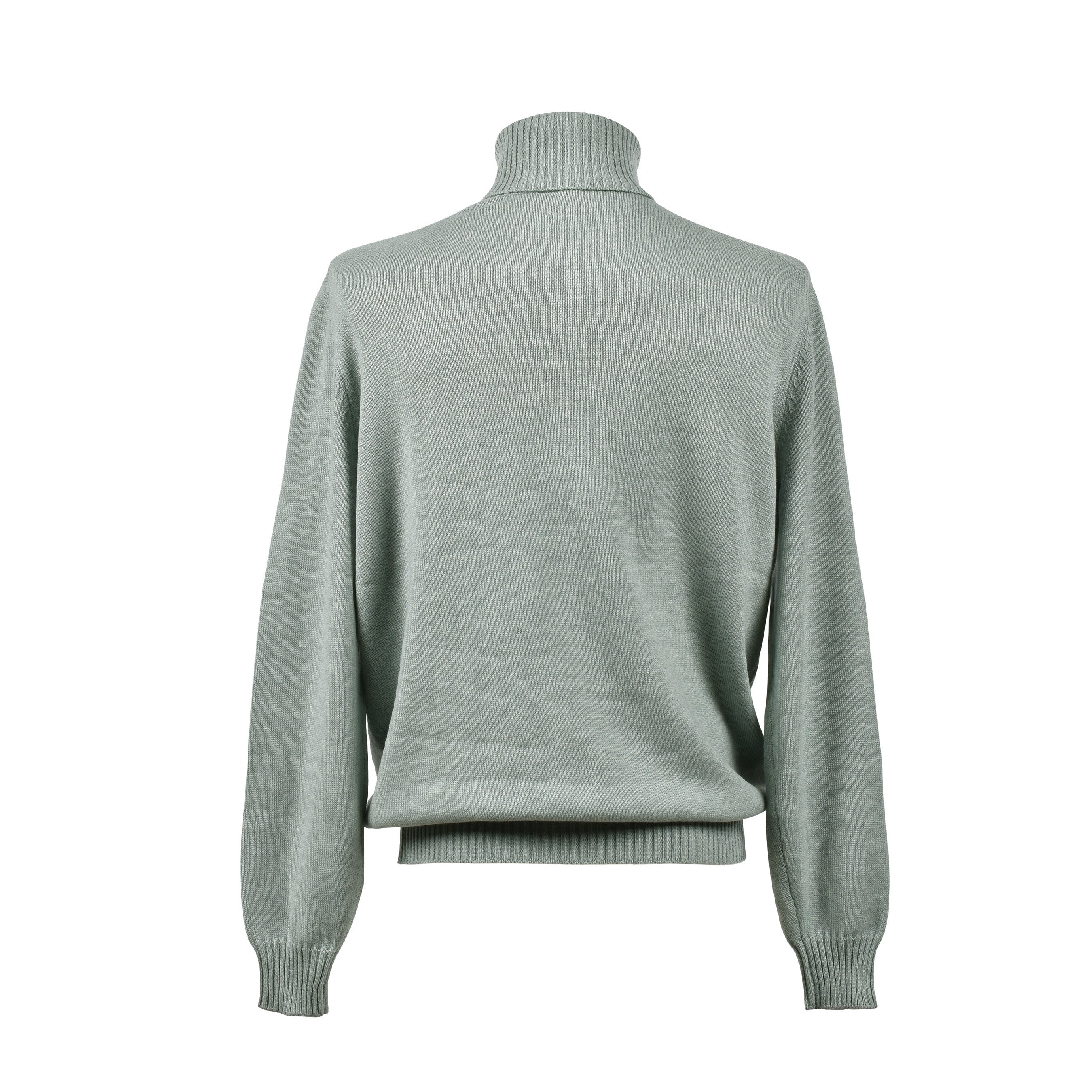 BRUNELLO CUCINELLI MEN'S 100% CASHMERE CASUAL TURTLENECK SWEATER - Image 2