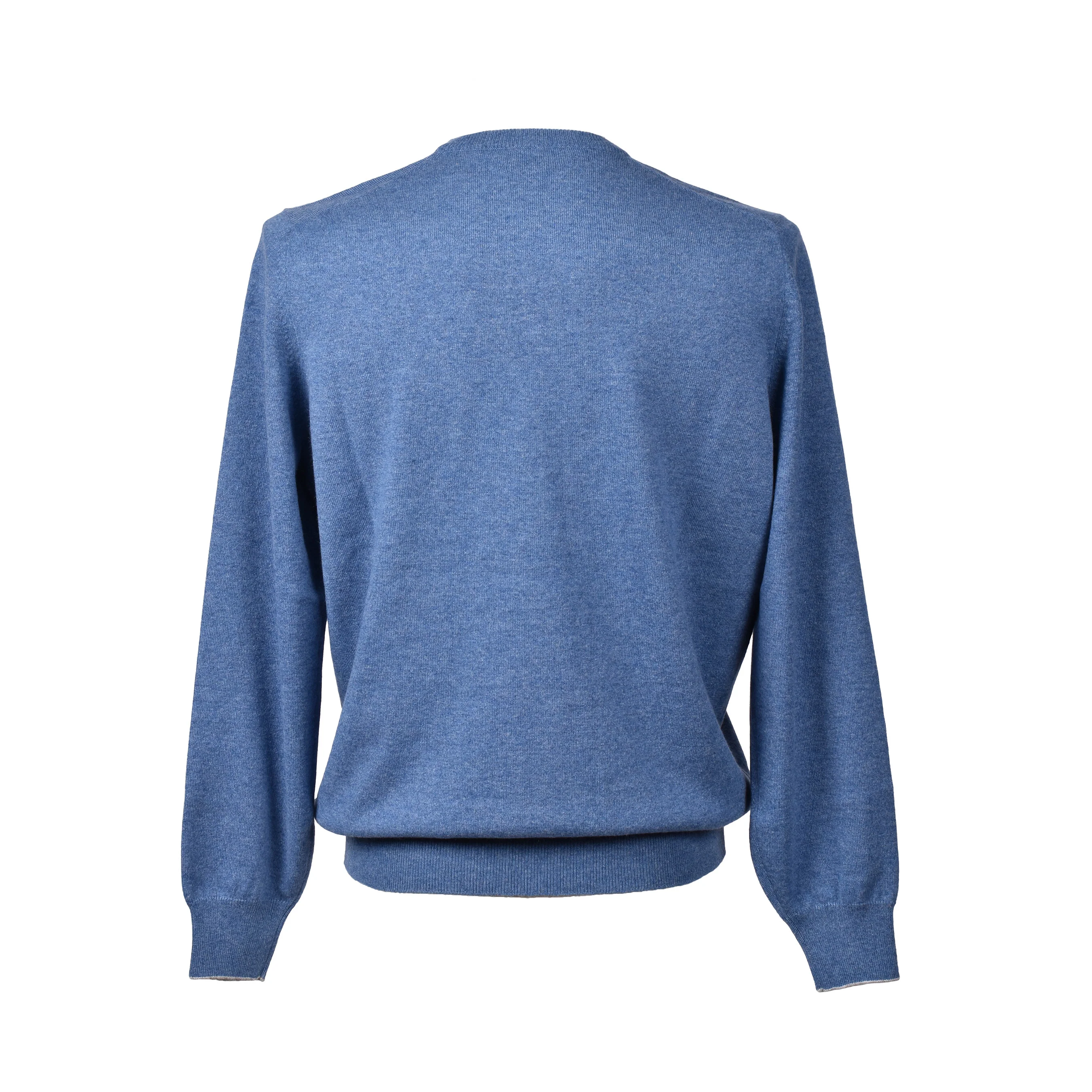 BRUNELLO CUCINELLI MEN'S 100% CASHMERE CREW NECK CASUAL SWEATER/PILLOVER NEW - Image 2