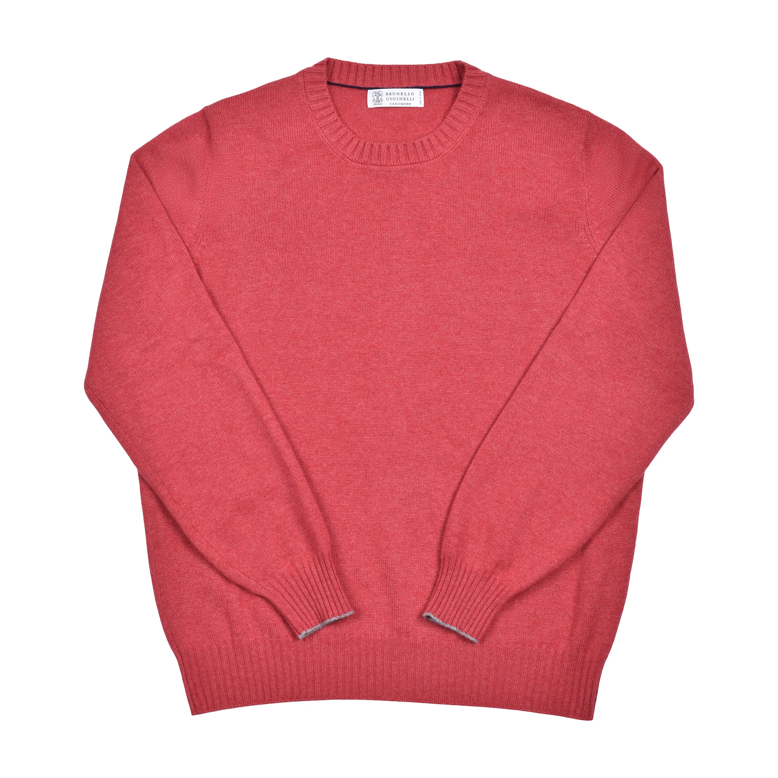 BRUNELLO CUCINELLI MEN'S 100% CASHMERE CREW NECK CASUAL SWEATER/PULLOVER NEW - Image 5