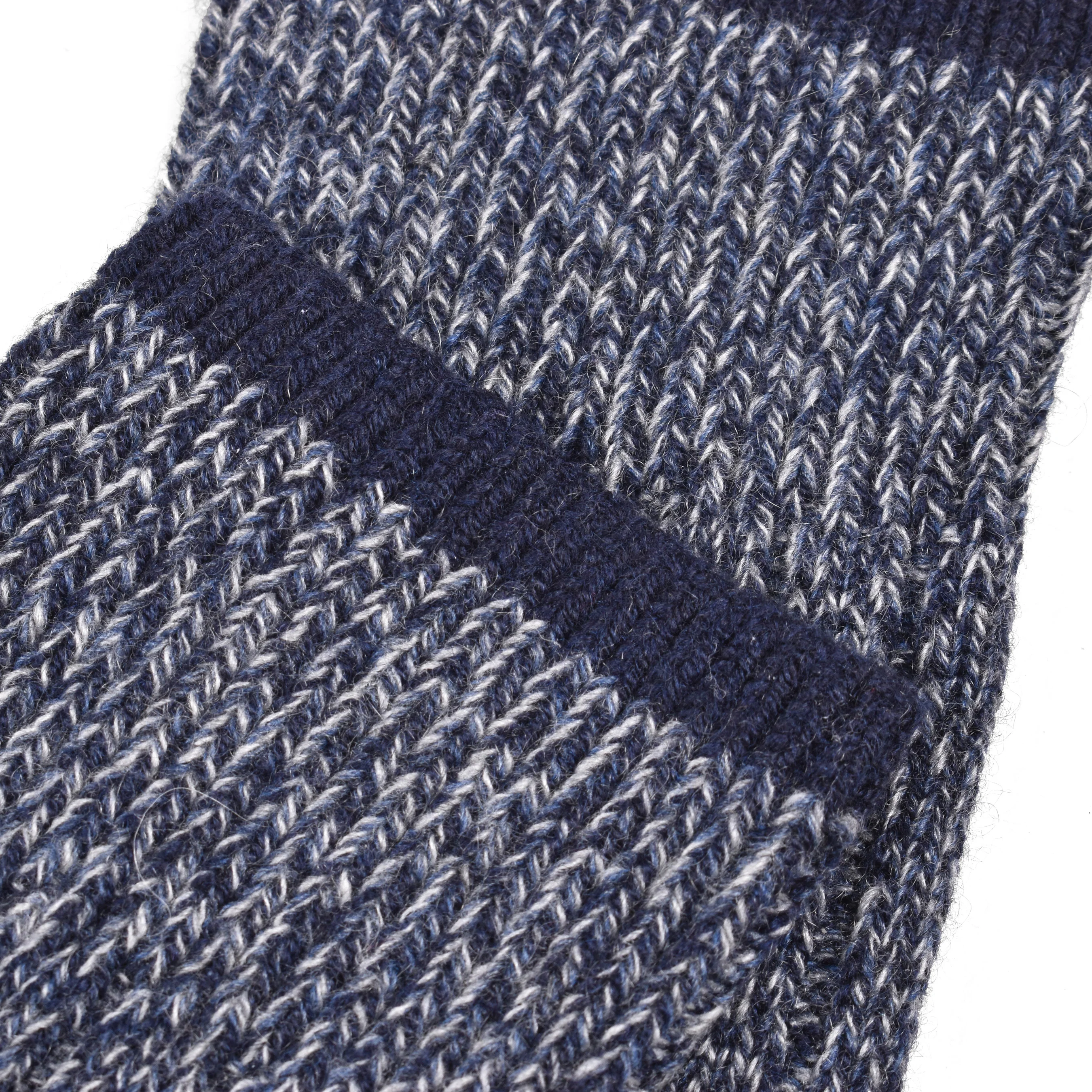BRUNELLO CUCINELLI MEN'S 100% CASHMERE HEAVY WEIGHT KNEE HIGH SOCKS - Image 2