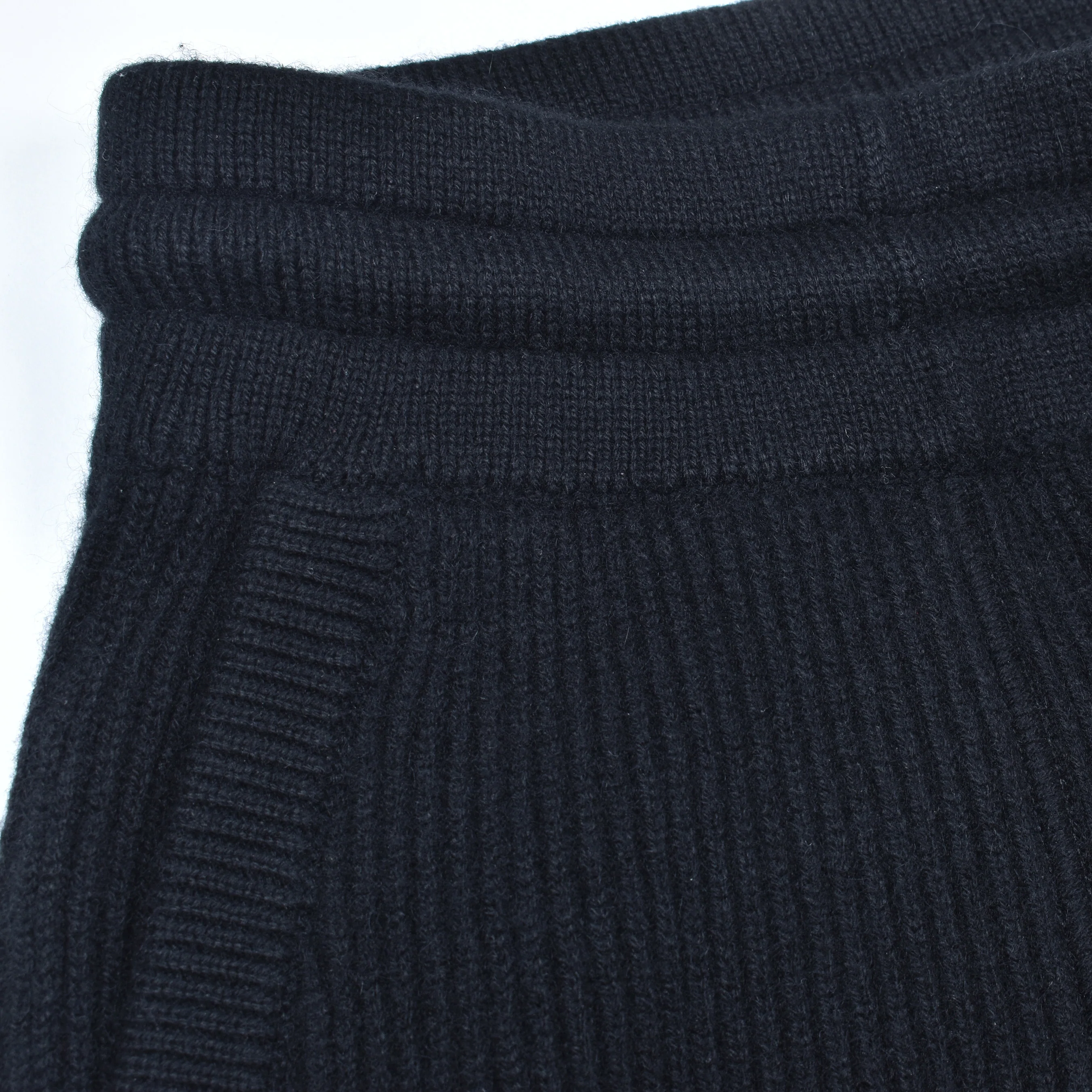 BRUNELLO CUCINELLI MEN'S 100% CASHMERE JET BALCK ATHLETIC FASHION GYM/SWEATPANTS - Image 3