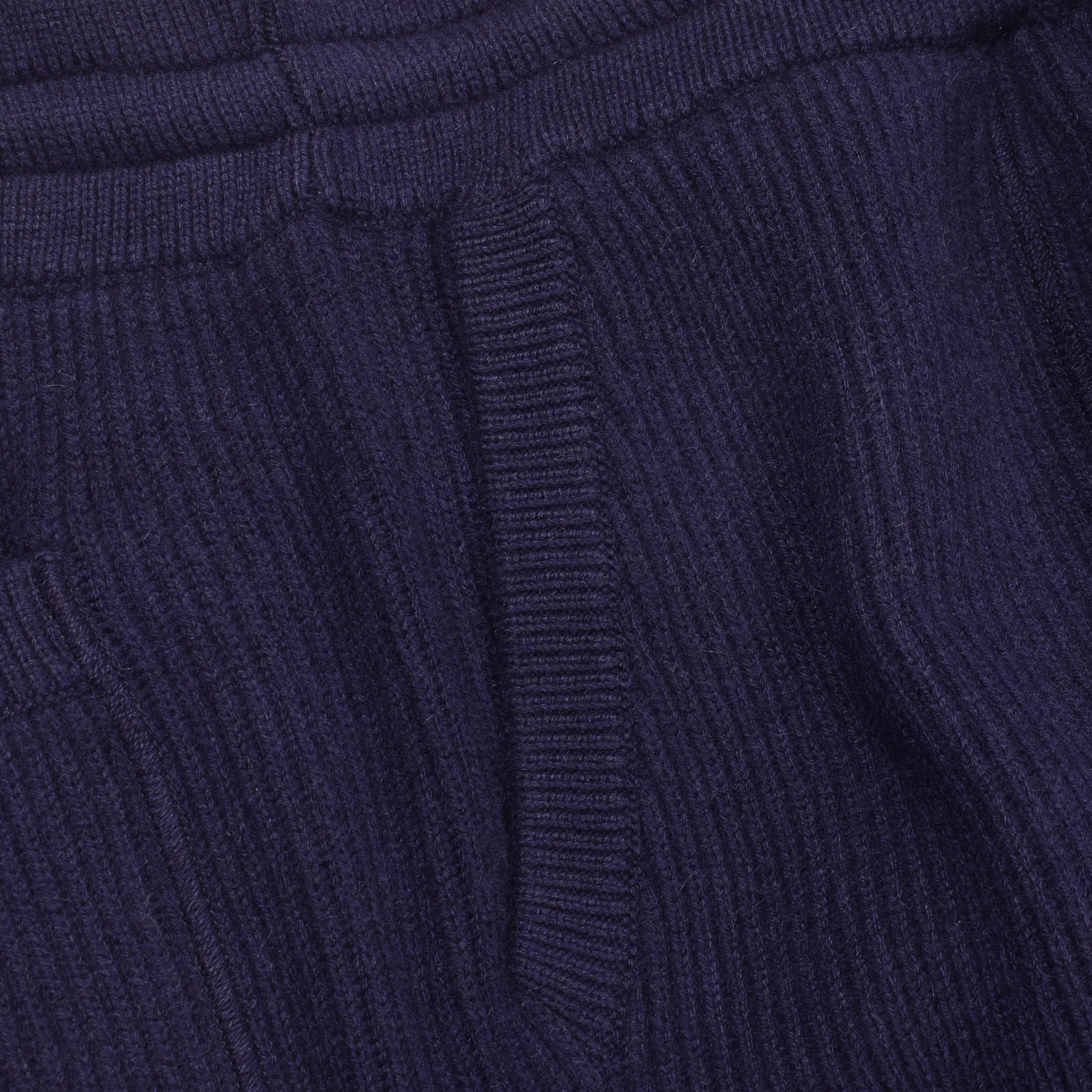 BRUNELLO CUCINELLI MEN'S 100% CASHMERE RIBBED FASHION KNIT TRAVEL SWEAT PANTS - Image 3