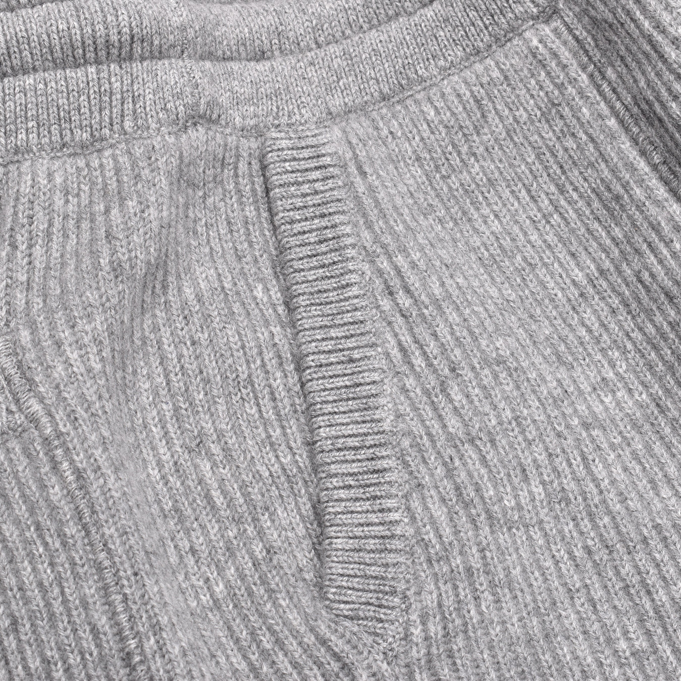BRUNELLO CUCINELLI MEN'S 100% CASHMERE RIBBED KNIT FASHION TRAVEL SWEAT PANTS - Image 3