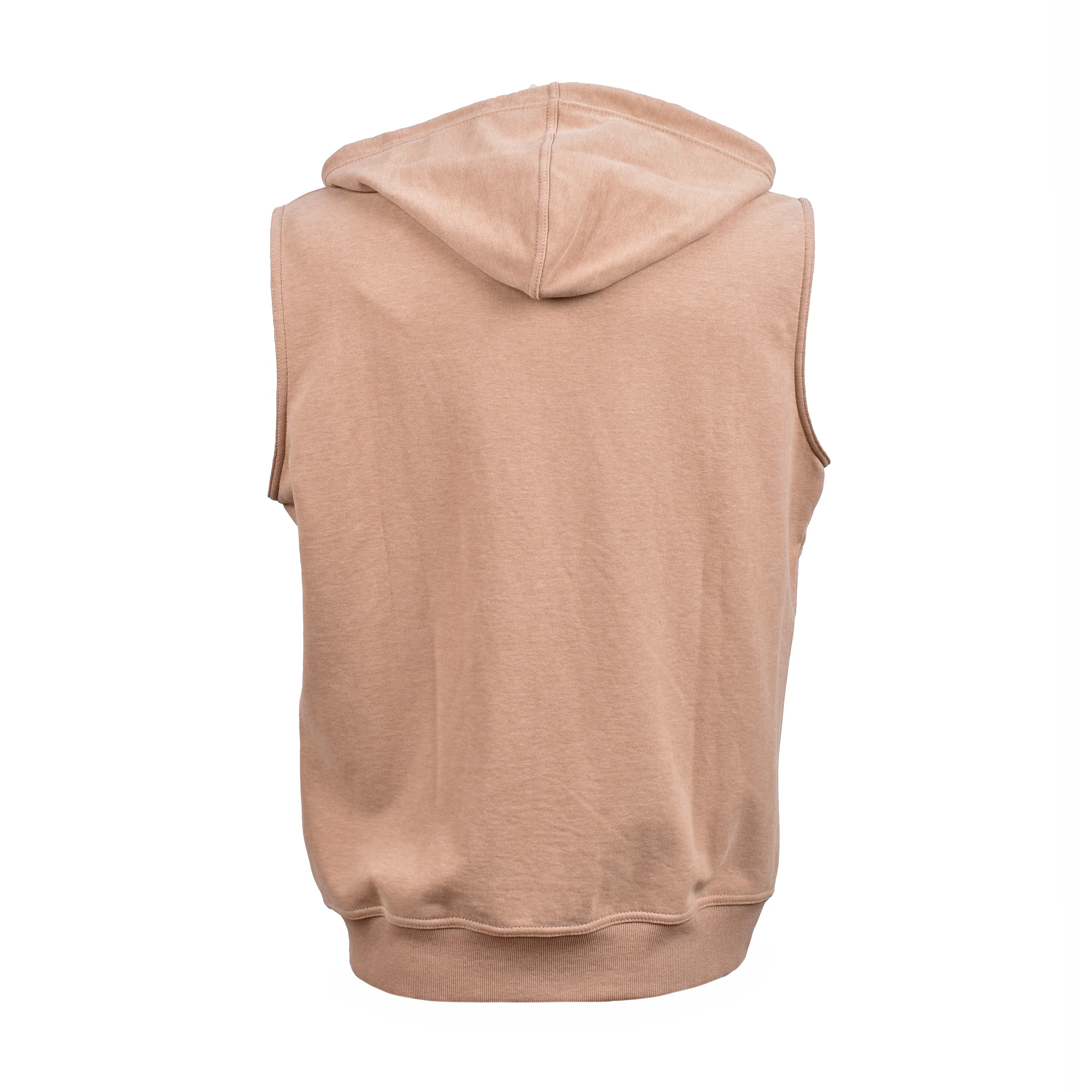 BRUNELLO CUCINELLI MEN'S 100% COTTON ATHLETHIC GYM HOODIE VEST TOP NWT - Image 2