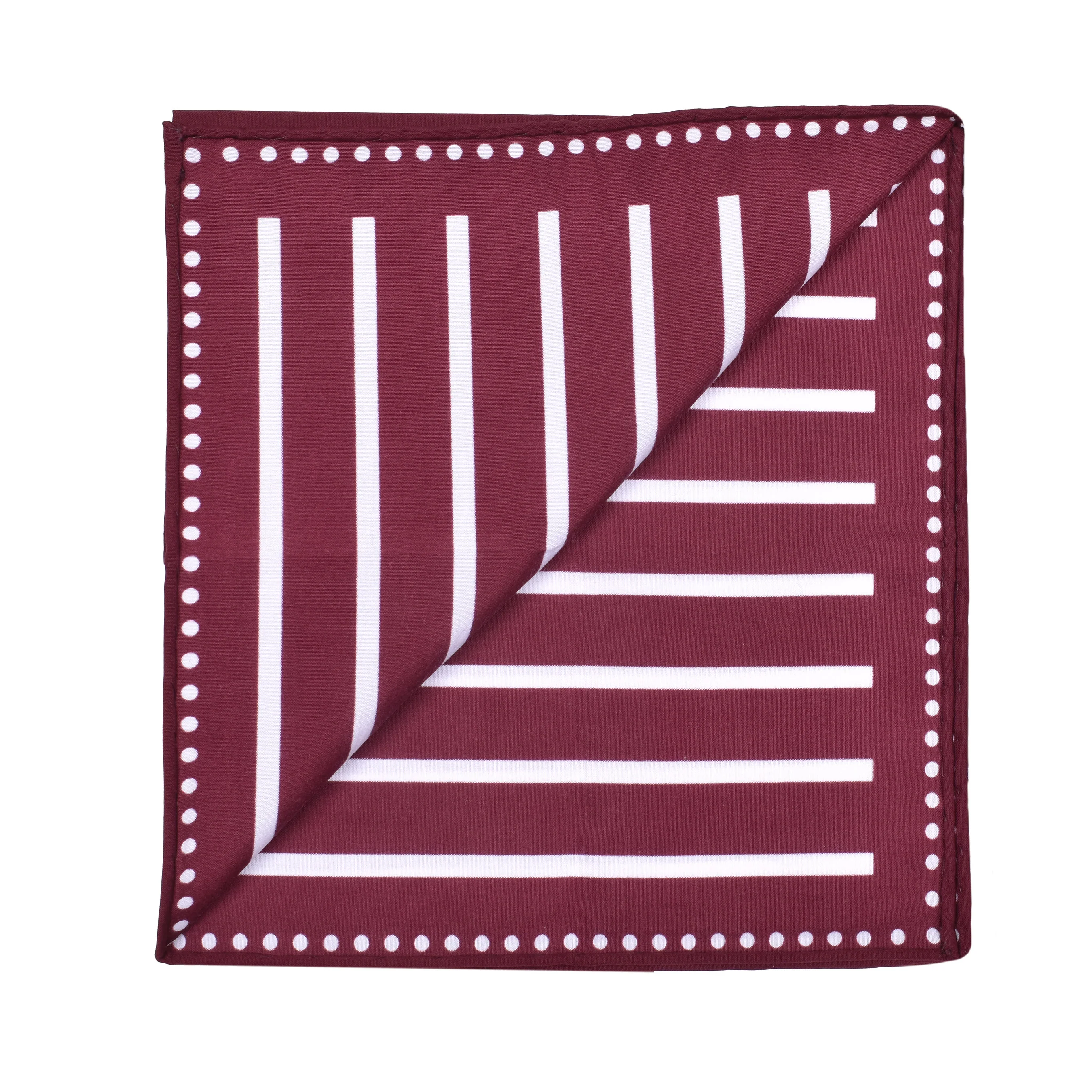 BRUNELLO CUCINELLI MEN'S 100% COTTON POCKET SQUARE - Image 2