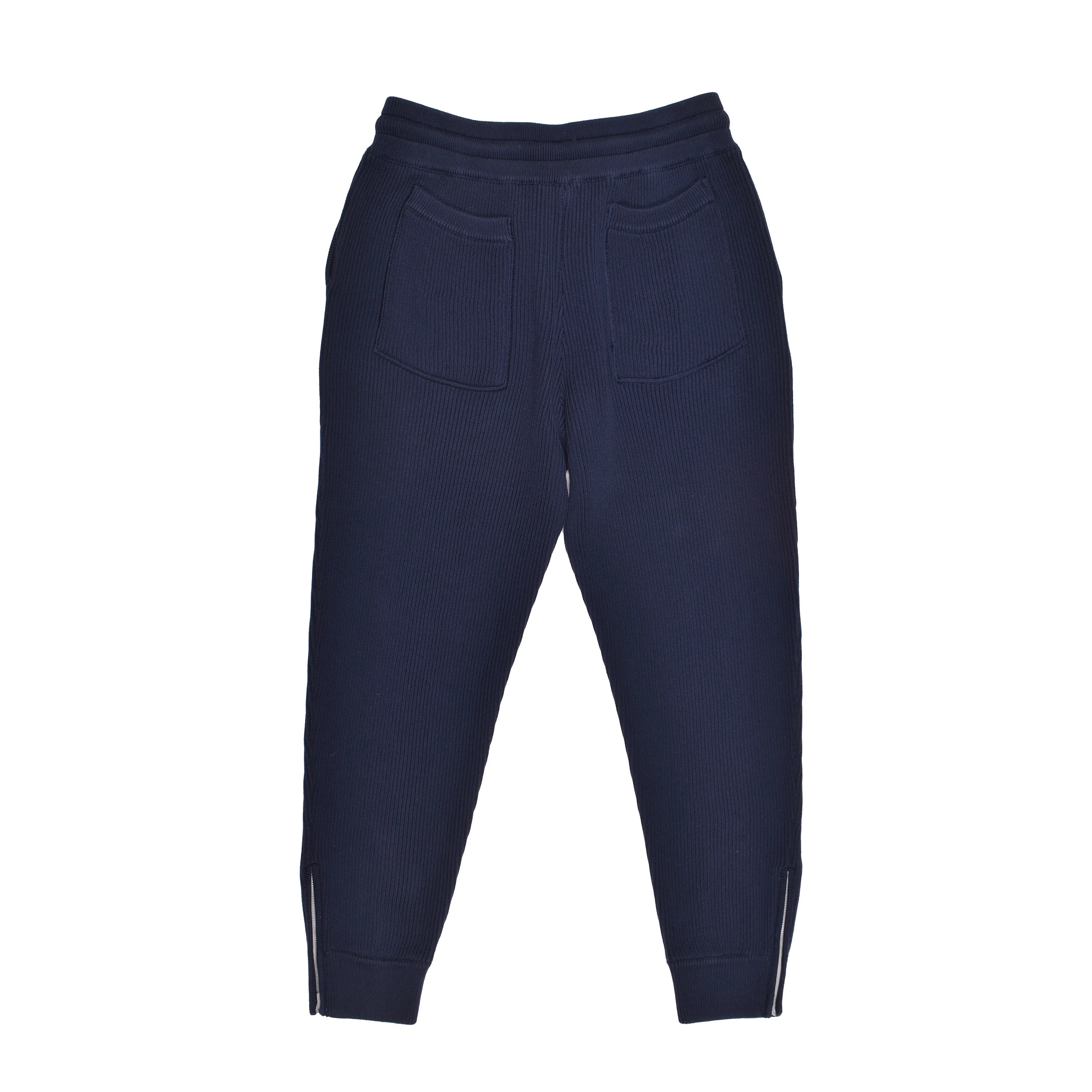 BRUNELLO CUCINELLI MEN'S 100% COTTON RIBBED KNIT ATHLETHIC FASHION SWEATPANTS - Image 2