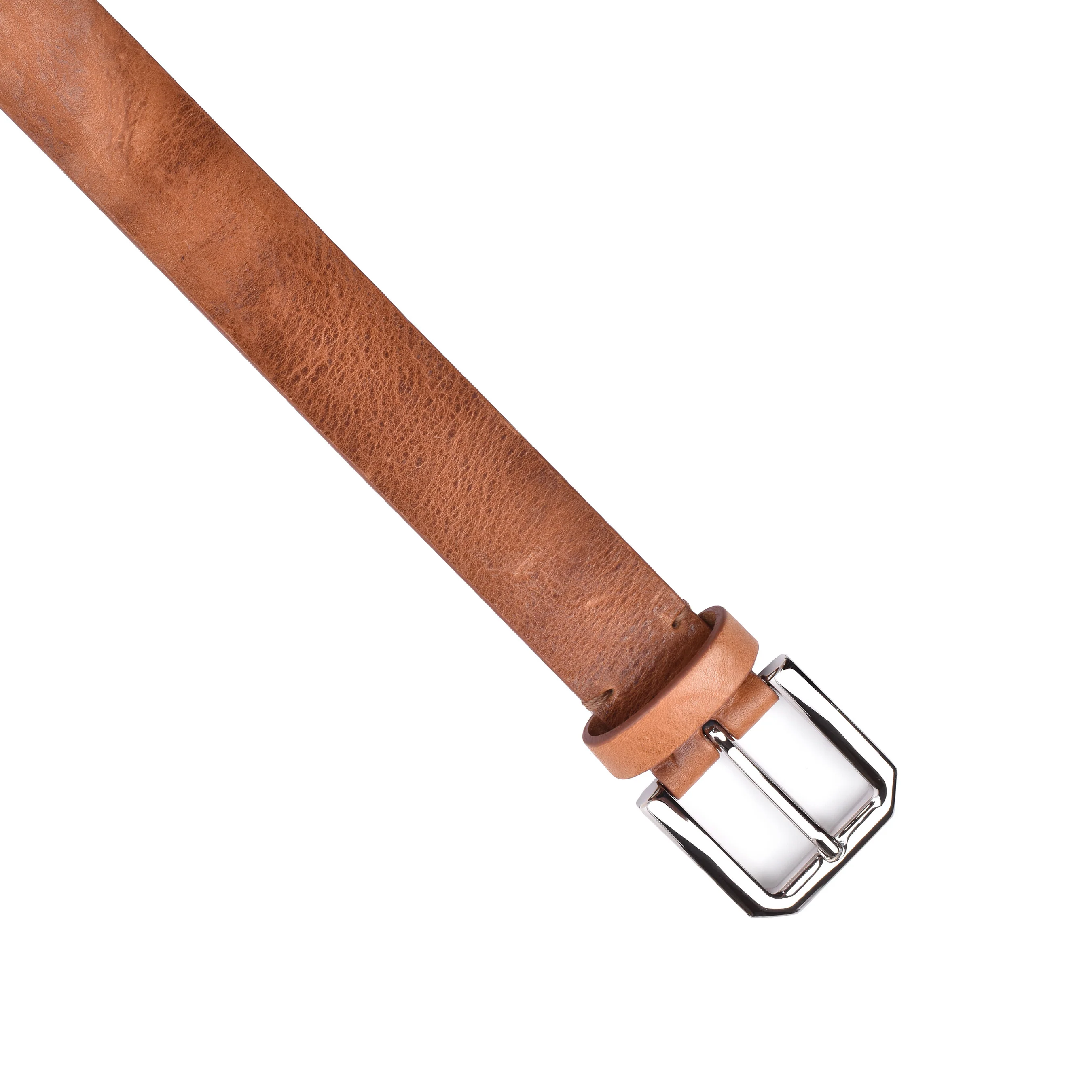 BRUNELLO CUCINELLI MEN'S 100% GENUINE LEATHER CASUAL BELT - Image 2