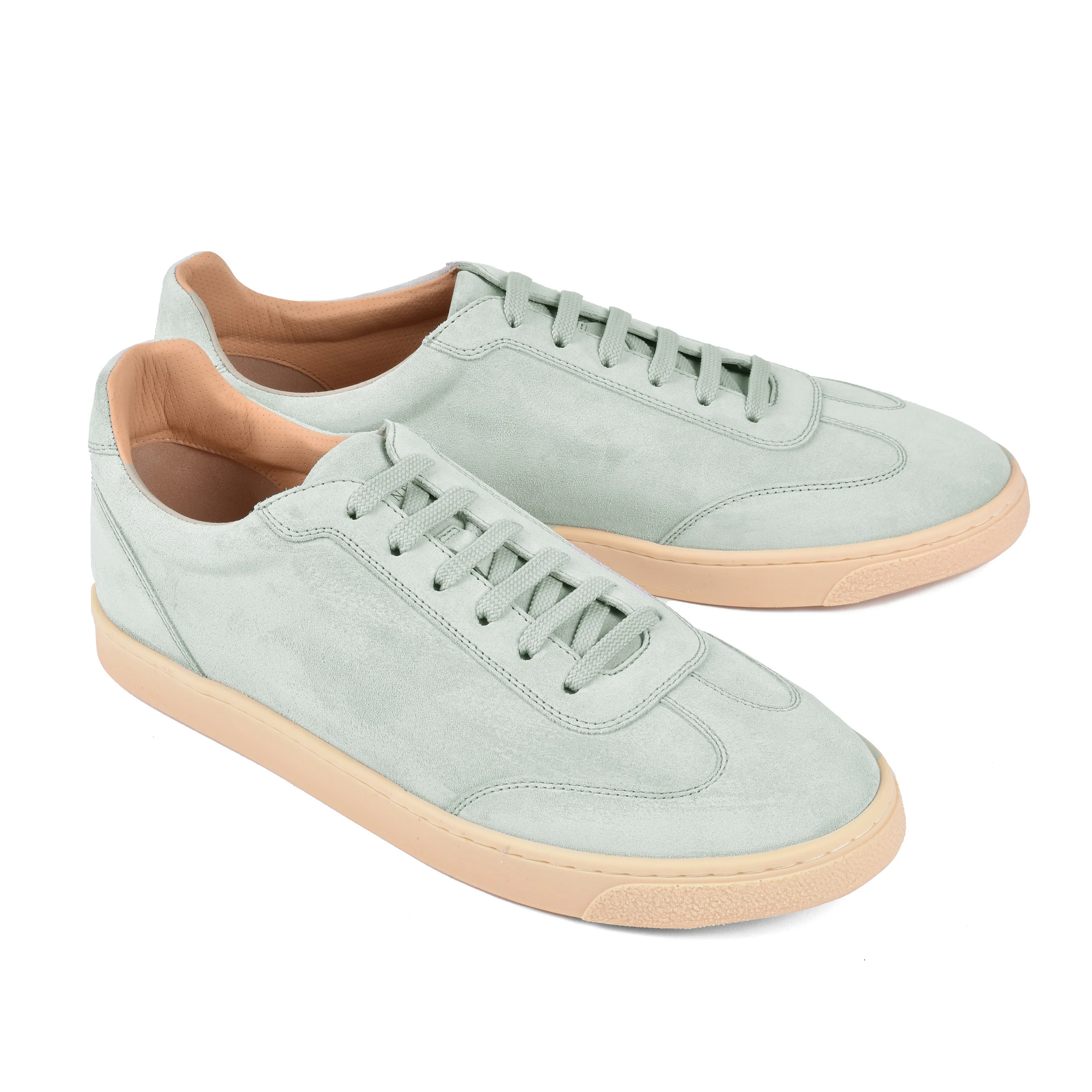 BRUNELLO CUCINELLI MENS 100% LEATHER LOW TOP CASUAL FASHION SNEAKER/SHOE