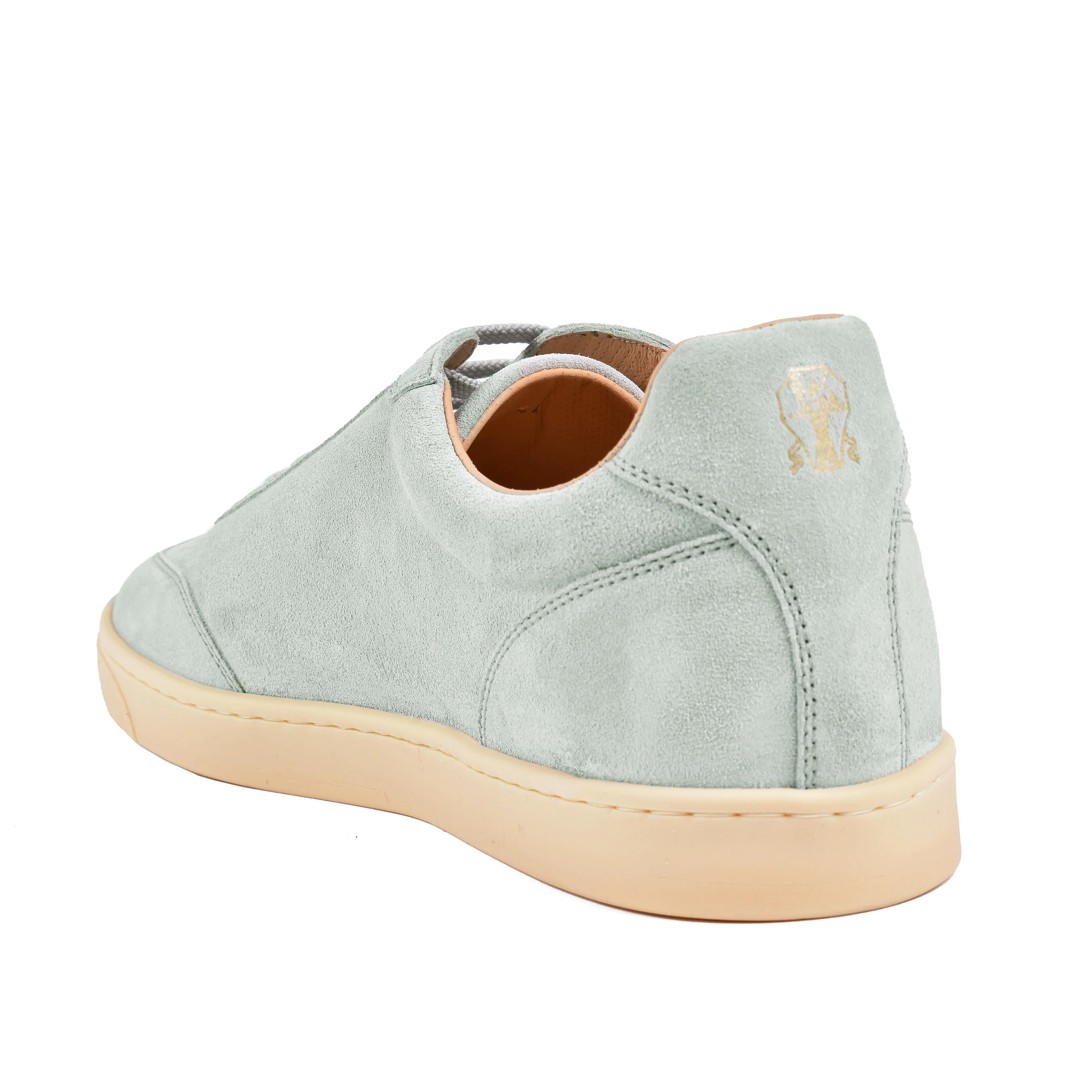 BRUNELLO CUCINELLI MENS 100% LEATHER LOW TOP CASUAL FASHION SNEAKER/SHOE - Image 4