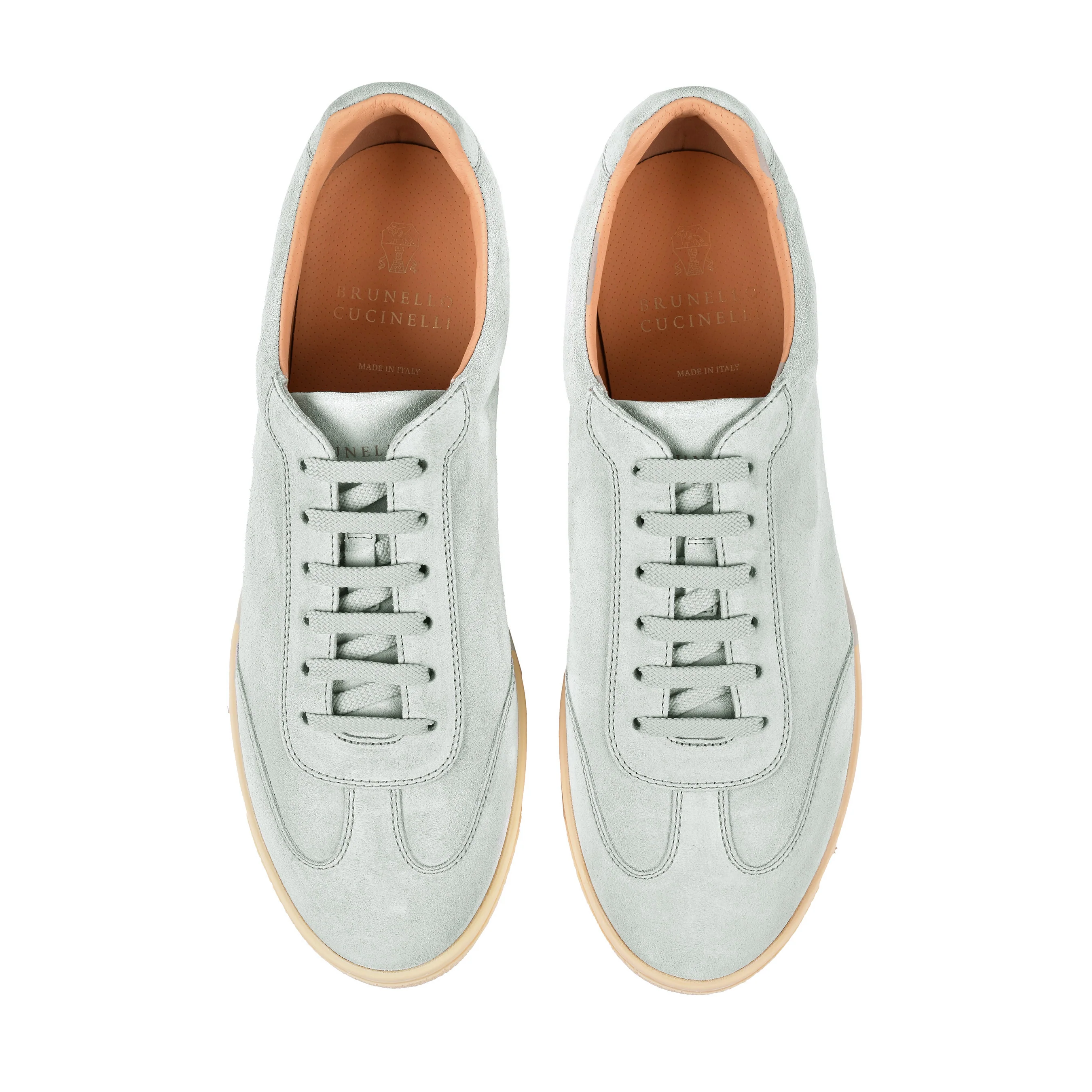 BRUNELLO CUCINELLI MENS 100% LEATHER LOW TOP CASUAL FASHION SNEAKER/SHOE - Image 5