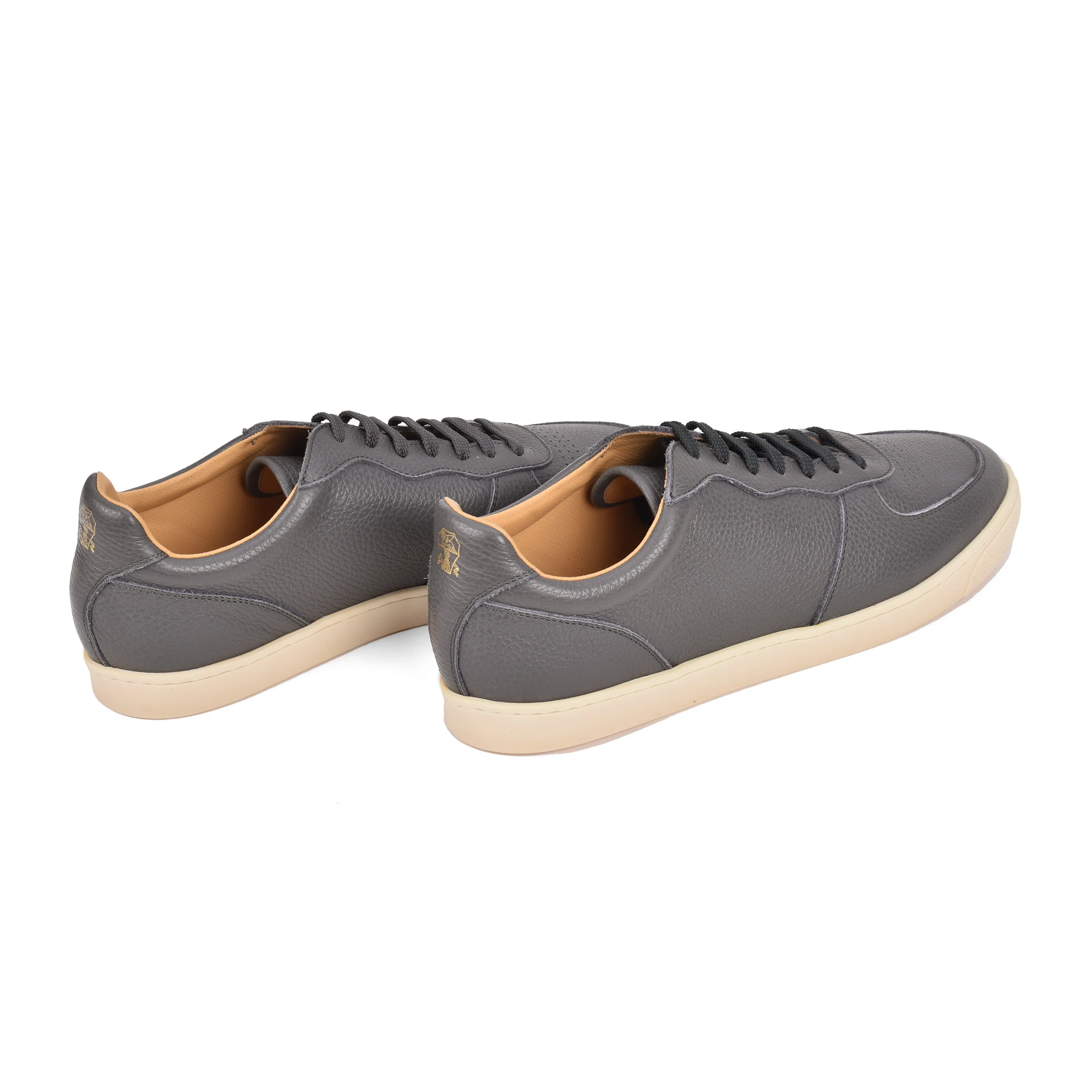 BRUNELLO CUCINELLI MEN'S 100% LEATHER LOW TOP CASUAL FASHION SNEAKER/SHOES NEW - Image 3