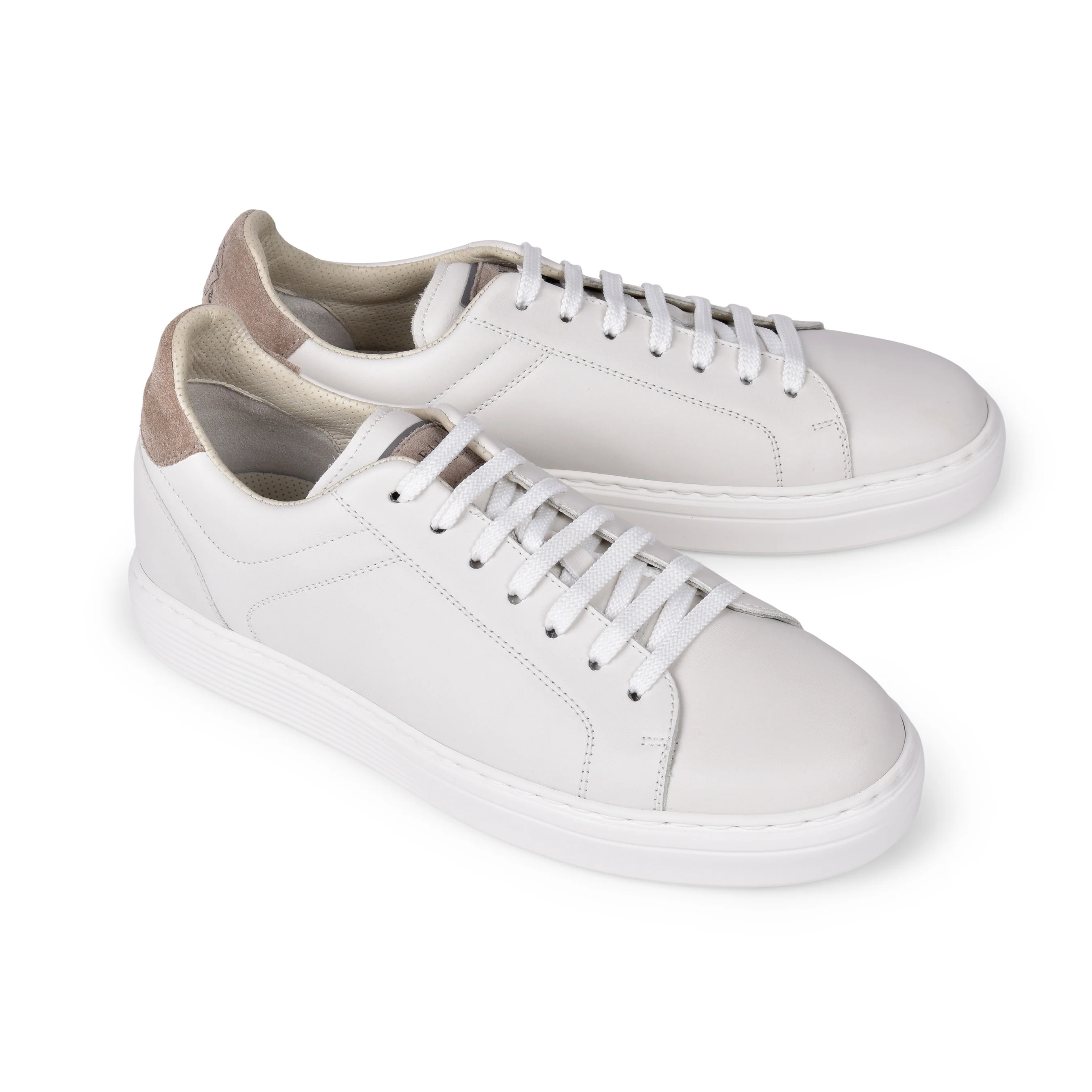 BRUNELLO CUCINELLI MEN'S 100% LEATHER LOW TOP FASJION SNEAKER/SHOES NEW