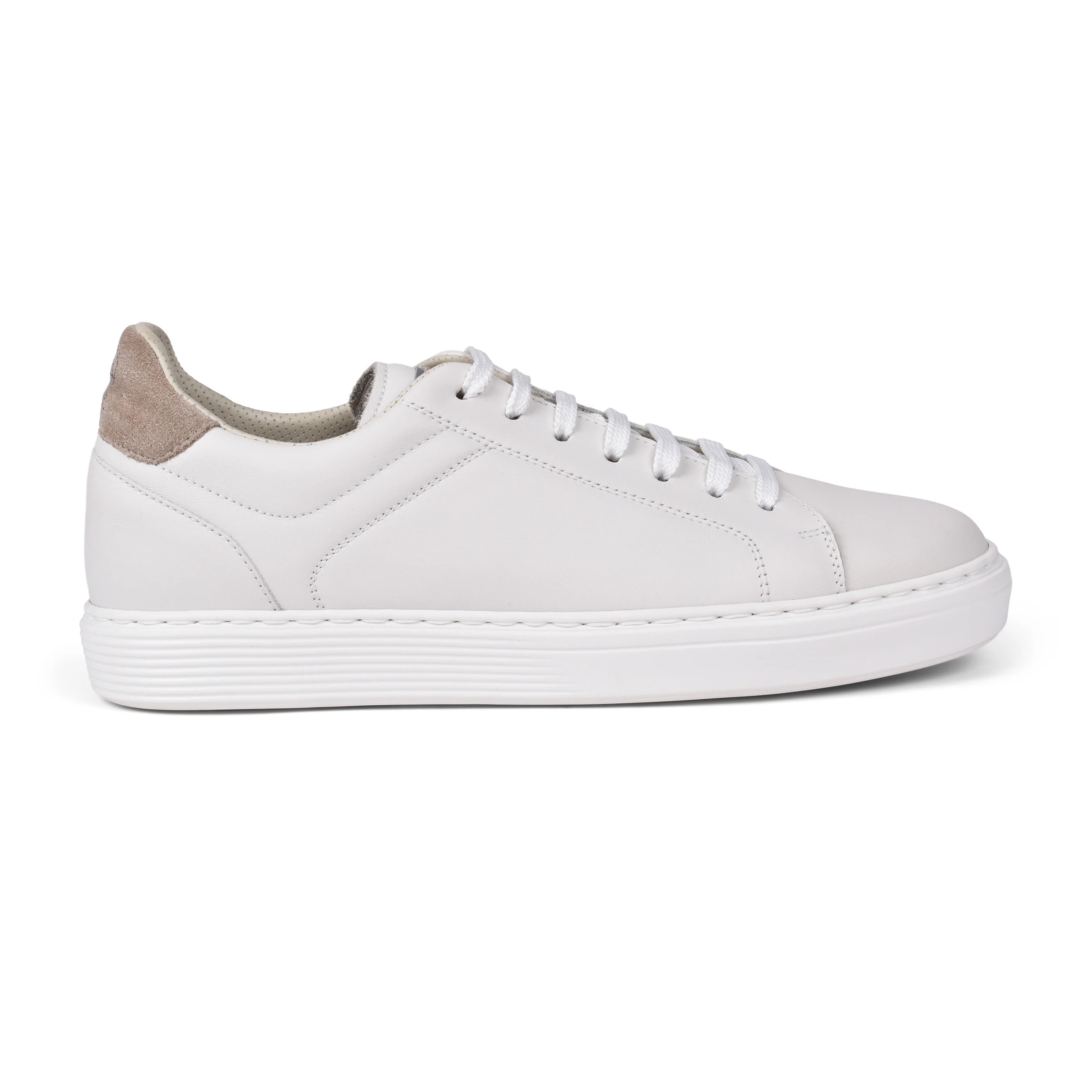 BRUNELLO CUCINELLI MEN'S 100% LEATHER LOW TOP FASJION SNEAKER/SHOES NEW - Image 2