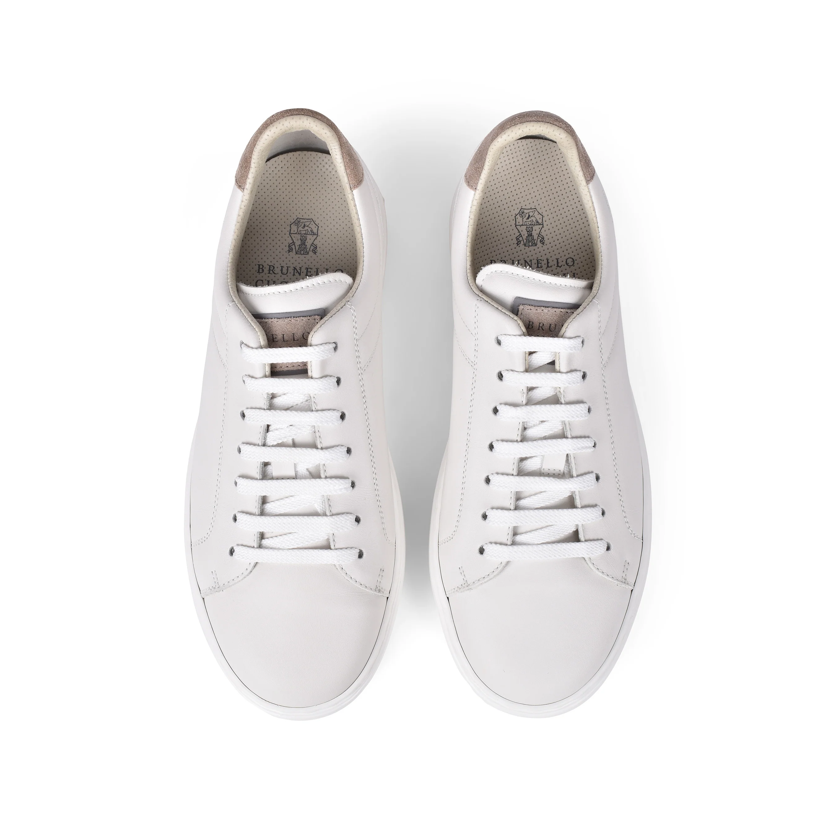 BRUNELLO CUCINELLI MEN'S 100% LEATHER LOW TOP FASJION SNEAKER/SHOES NEW - Image 5