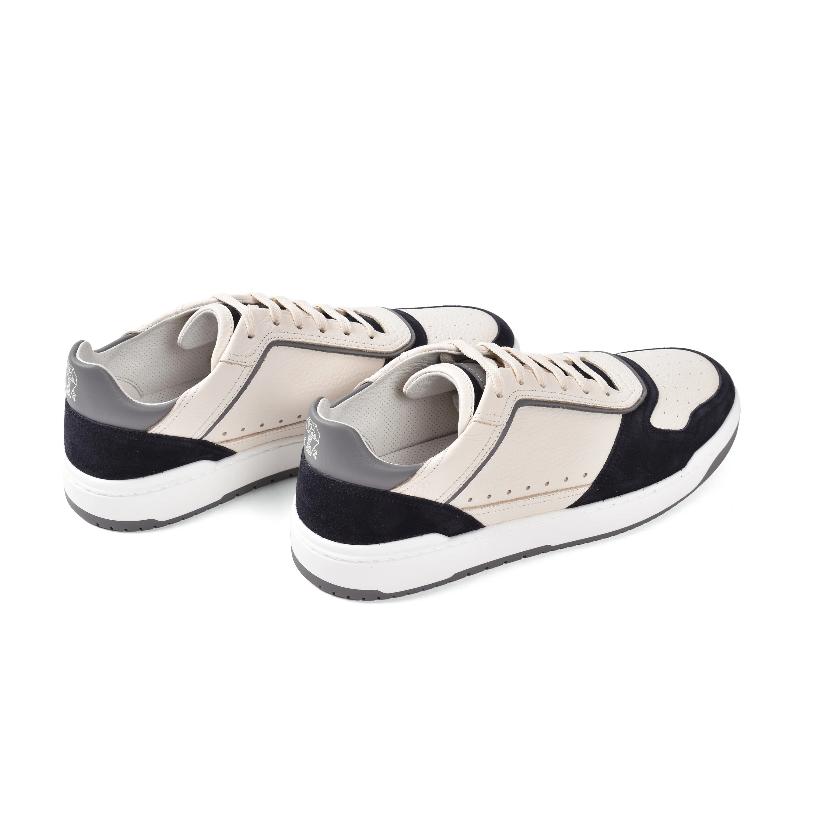 BRUNELLO CUCINELLI MEN'S 100% LEATHER TWO TONE FASHION RUNNER SNEAKER SHOE NEW - Image 3