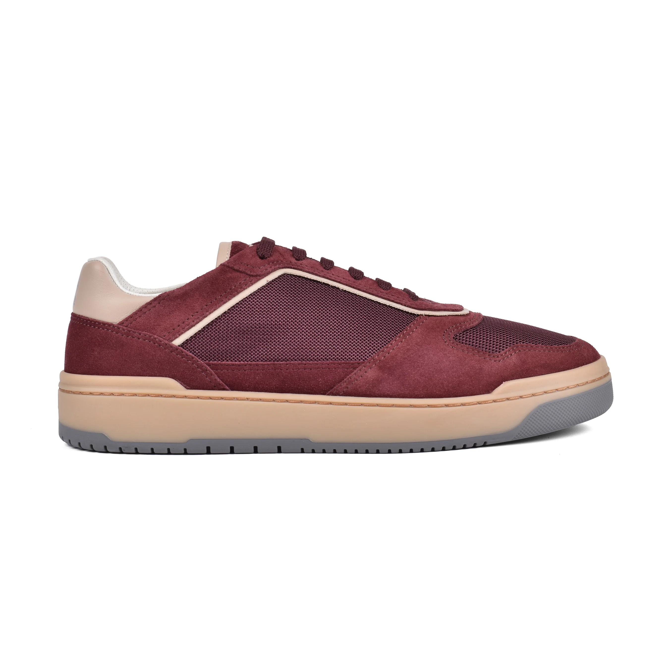 BRUNELLO CUCINELLI MEN'S 100% LEATHER TWO TONE FASHION RUNNER SNEAKERS SHOE NEW - Image 2