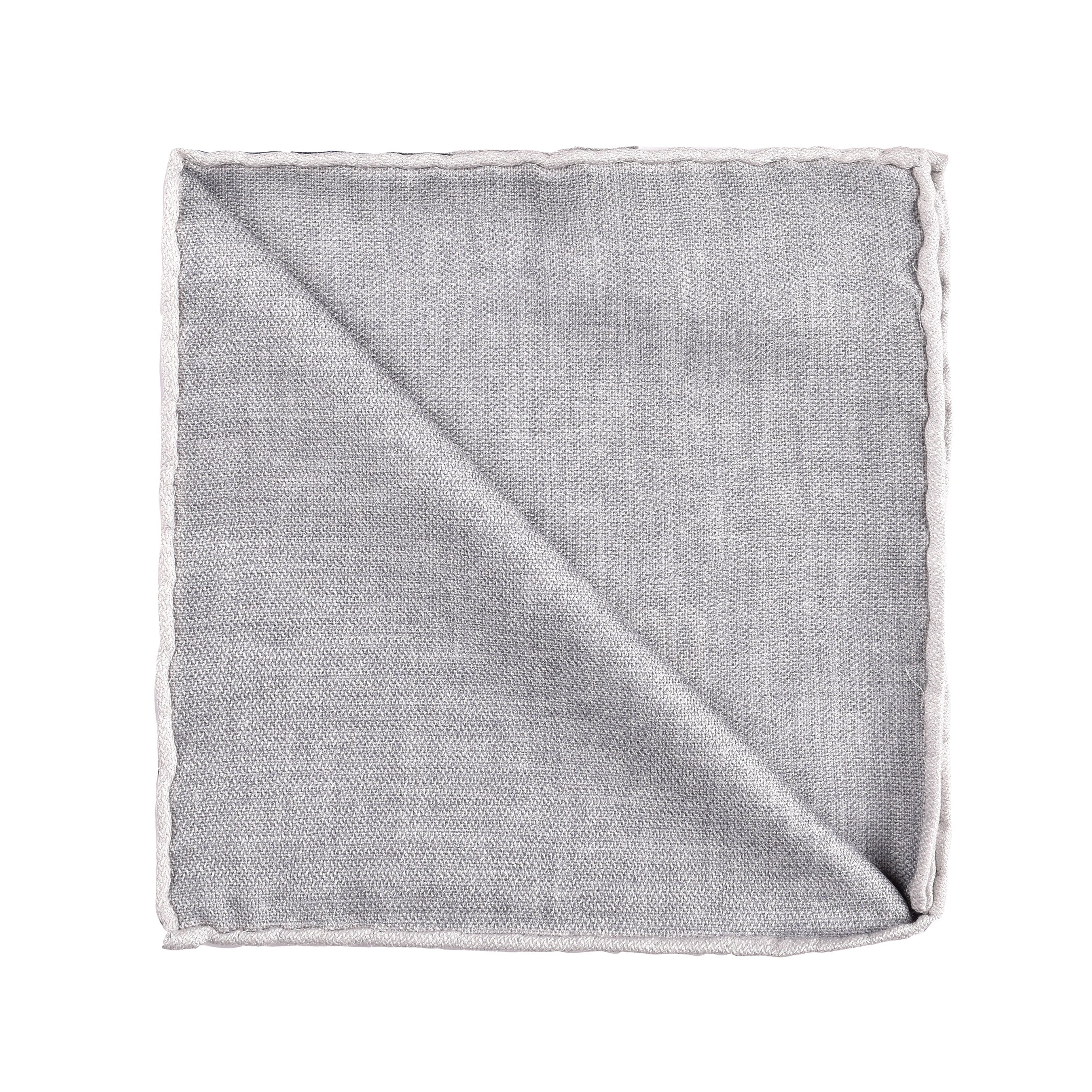 BRUNELLO CUCINELLI MEN'S 100% SILK LOGO POCKET SQUARE NEW - Image 2