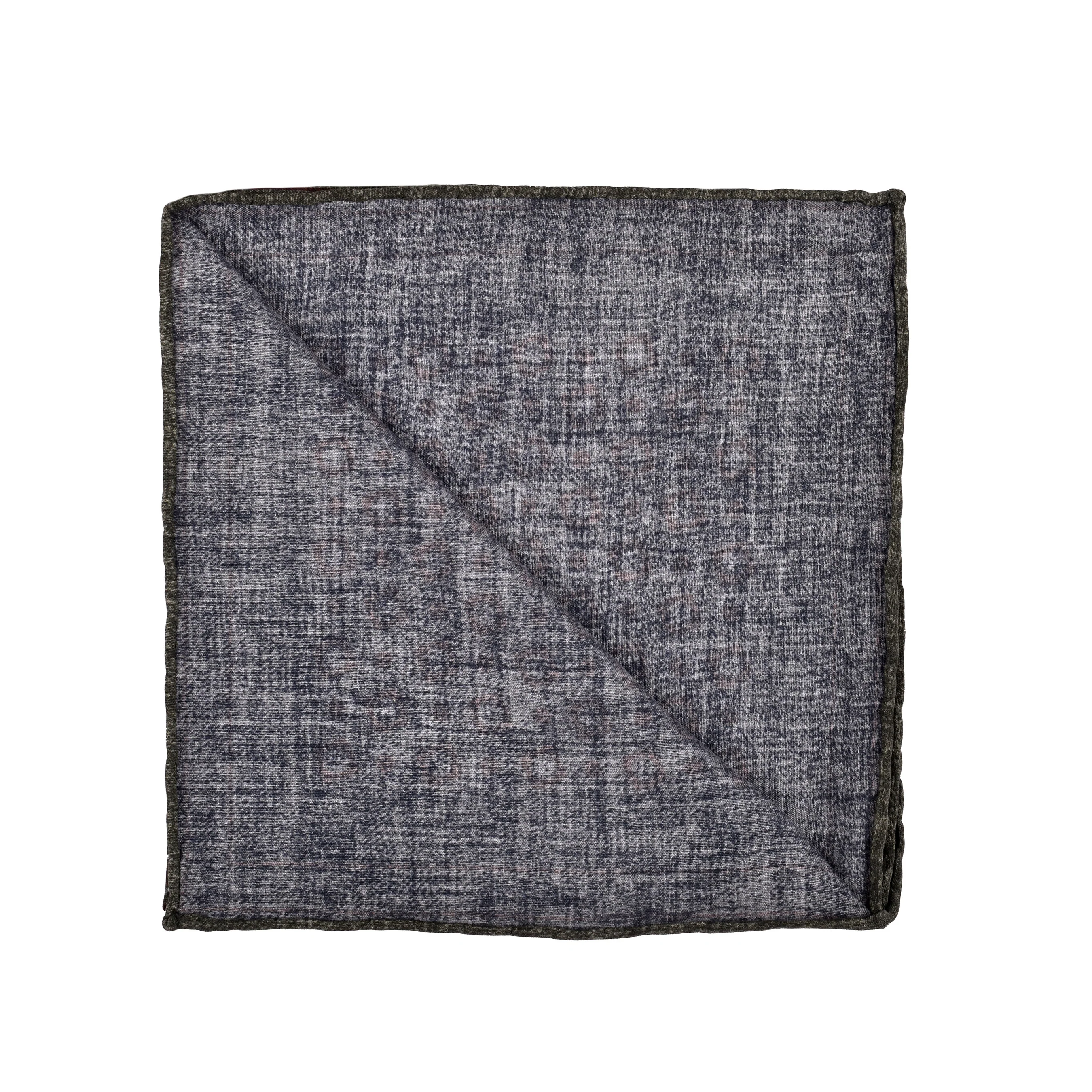 BRUNELLO CUCINELLI MEN'S 100% SILK POCKET SQUARE - Image 2