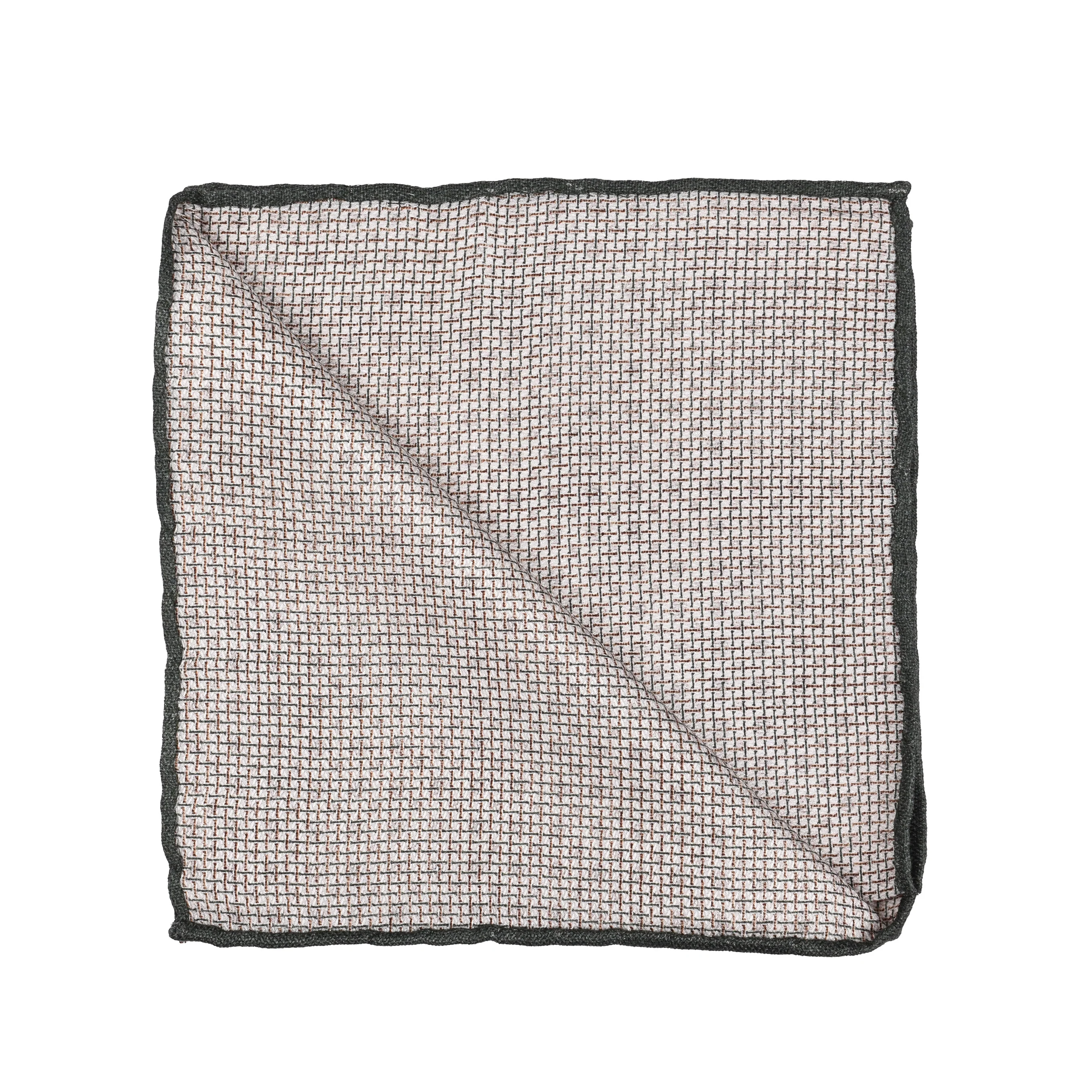 BRUNELLO CUCINELLI MEN'S 100% SILK POCKET SQUARE - Image 2