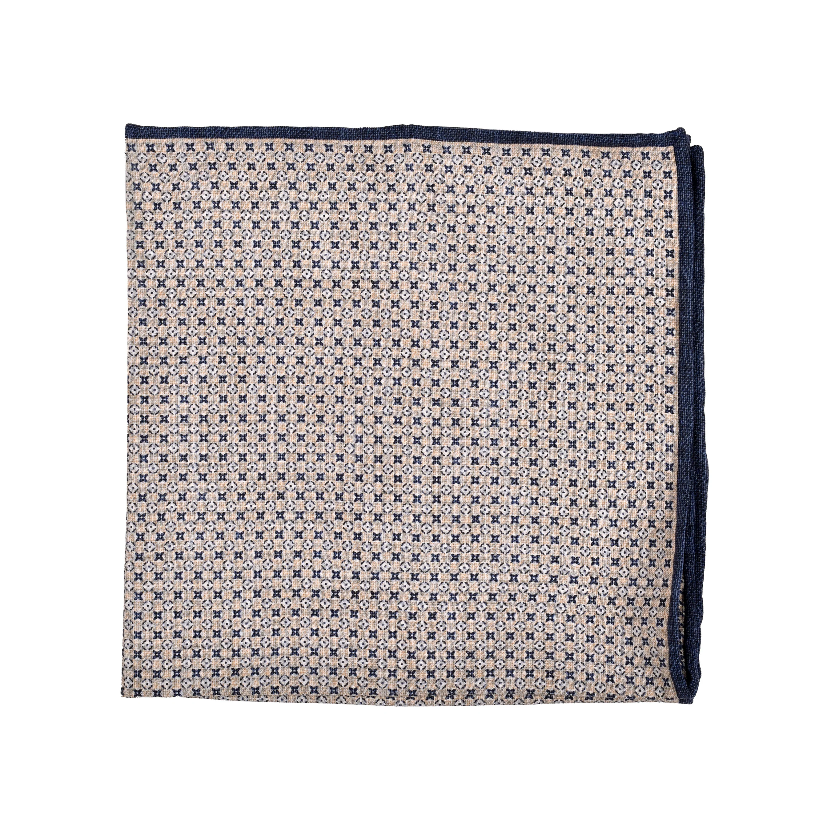 BRUNELLO CUCINELLI MEN'S 100% SILK POCKET SQUARE