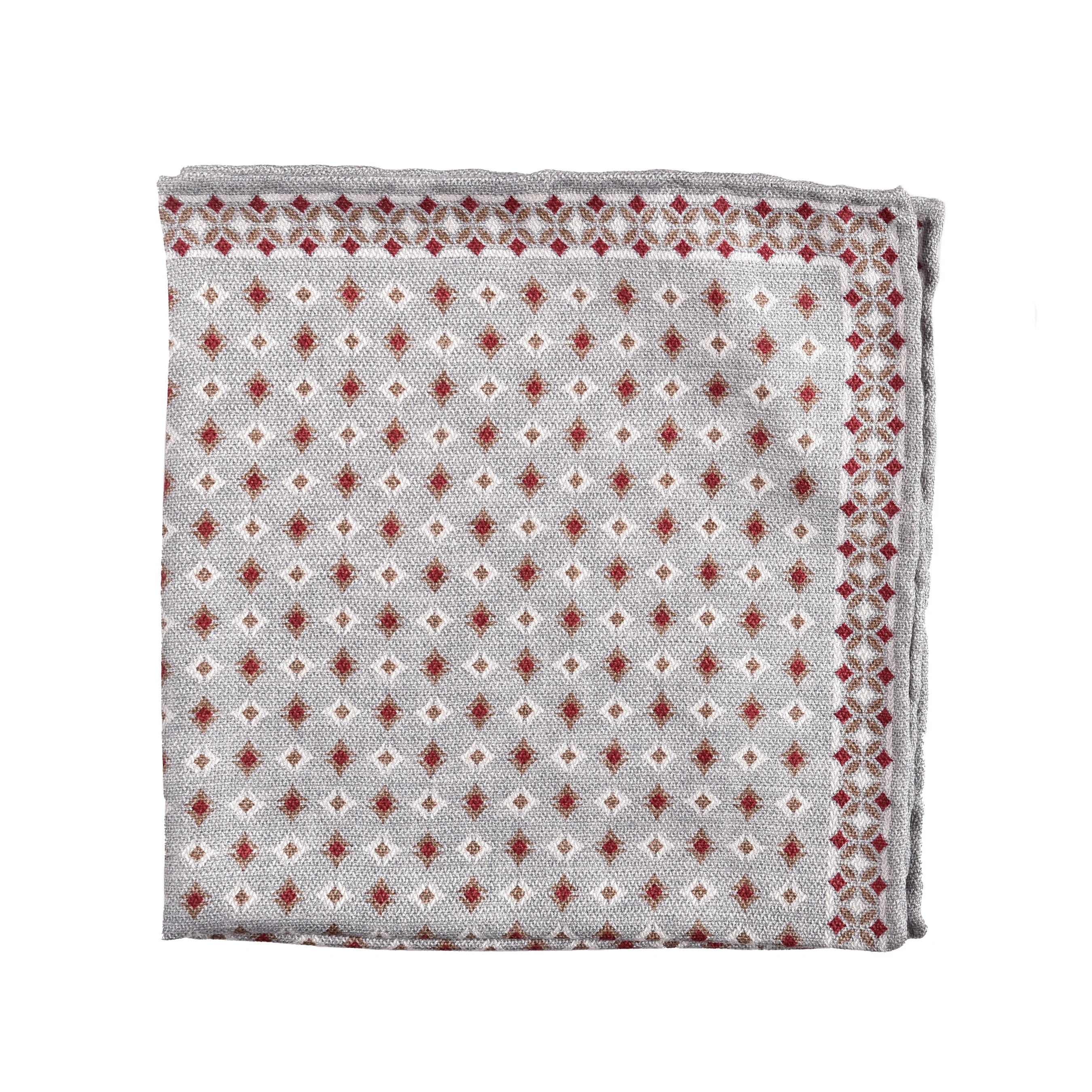 BRUNELLO CUCINELLI MEN'S 100% SILK POCKET SQUARE NEW
