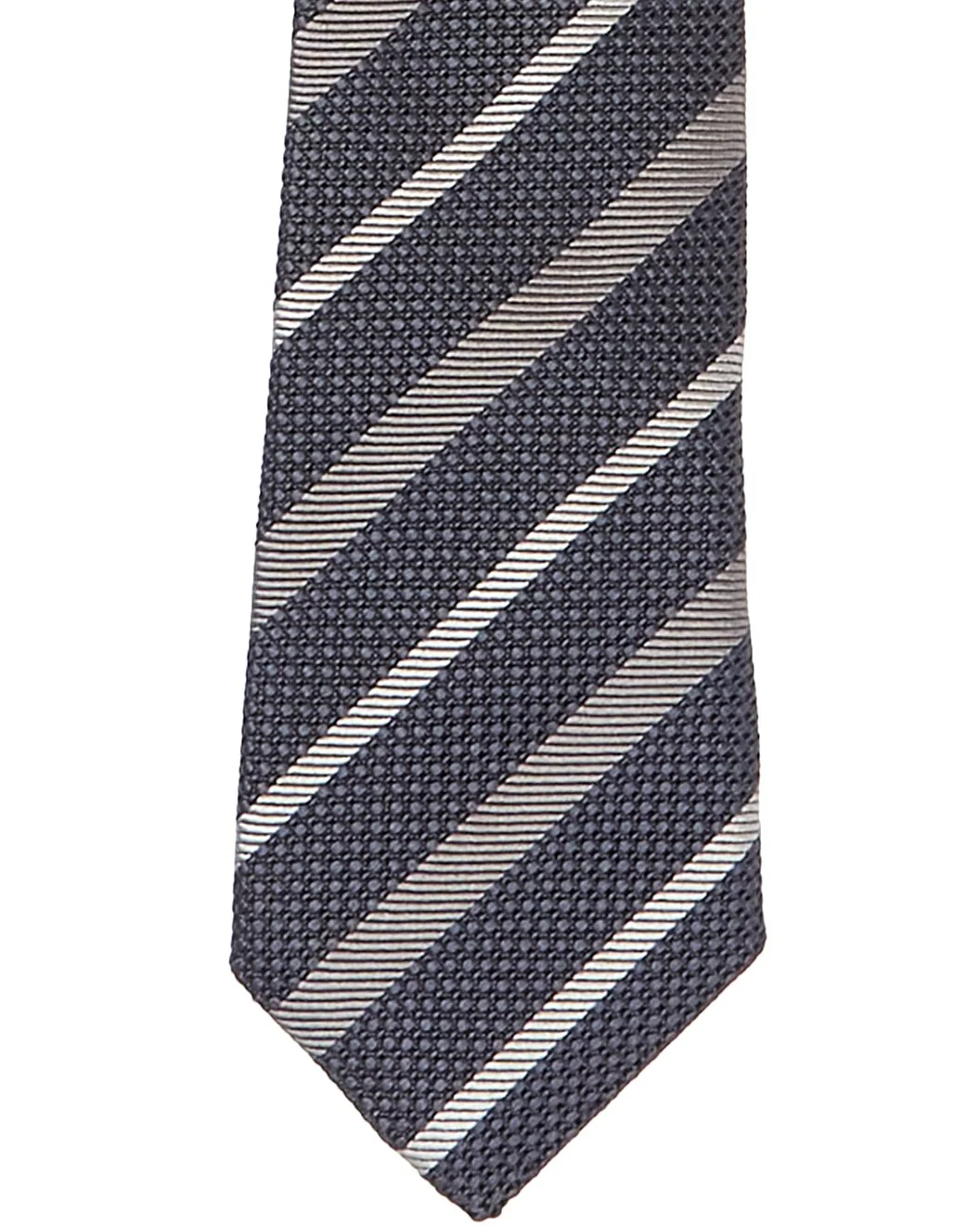 BRUNELLO CUCINELLI MEN'S 100% SILK STRIPED TIE NEW - Image 2