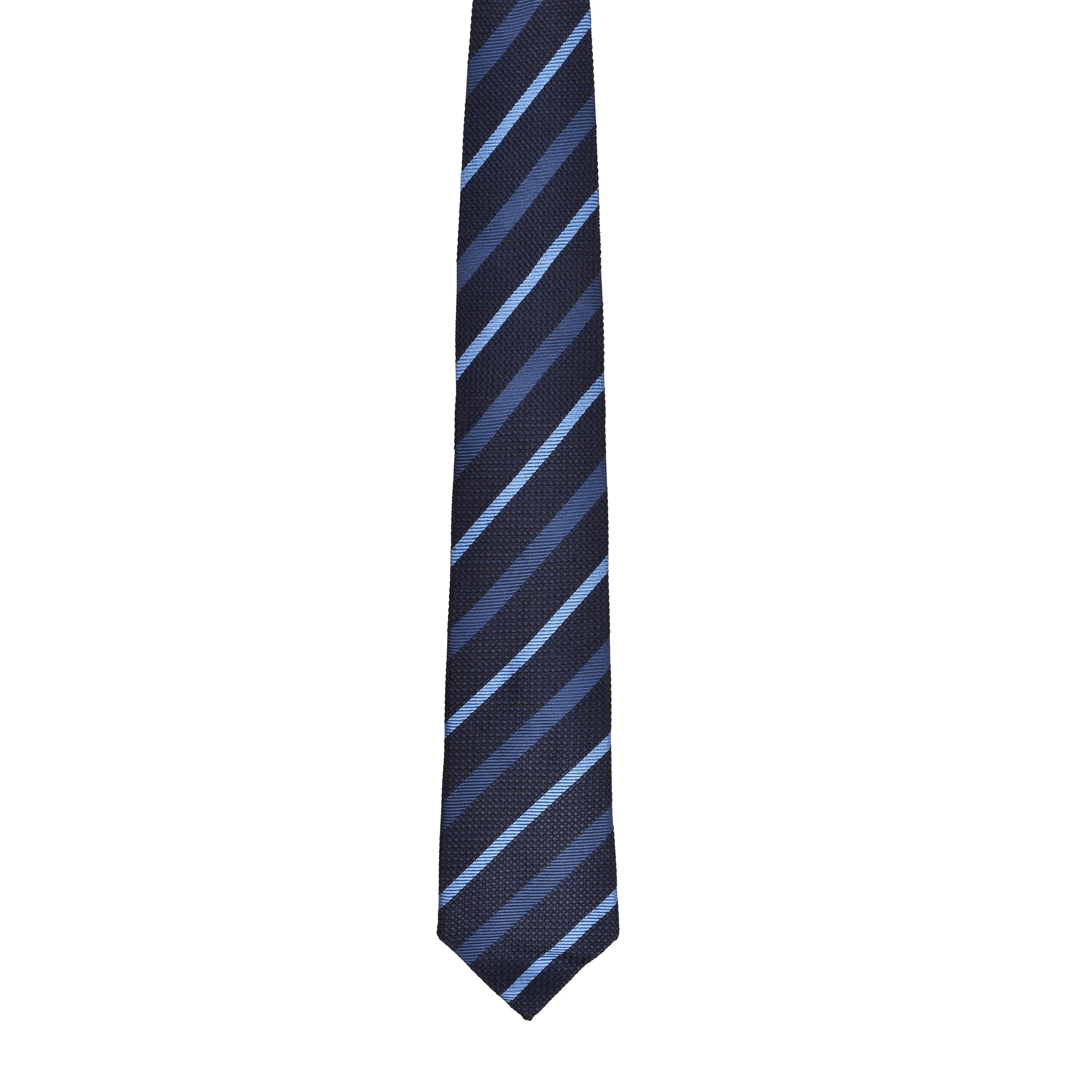 BRUNELLO CUCINELLI MEN'S 100% SILK STRIPED TIE NEW