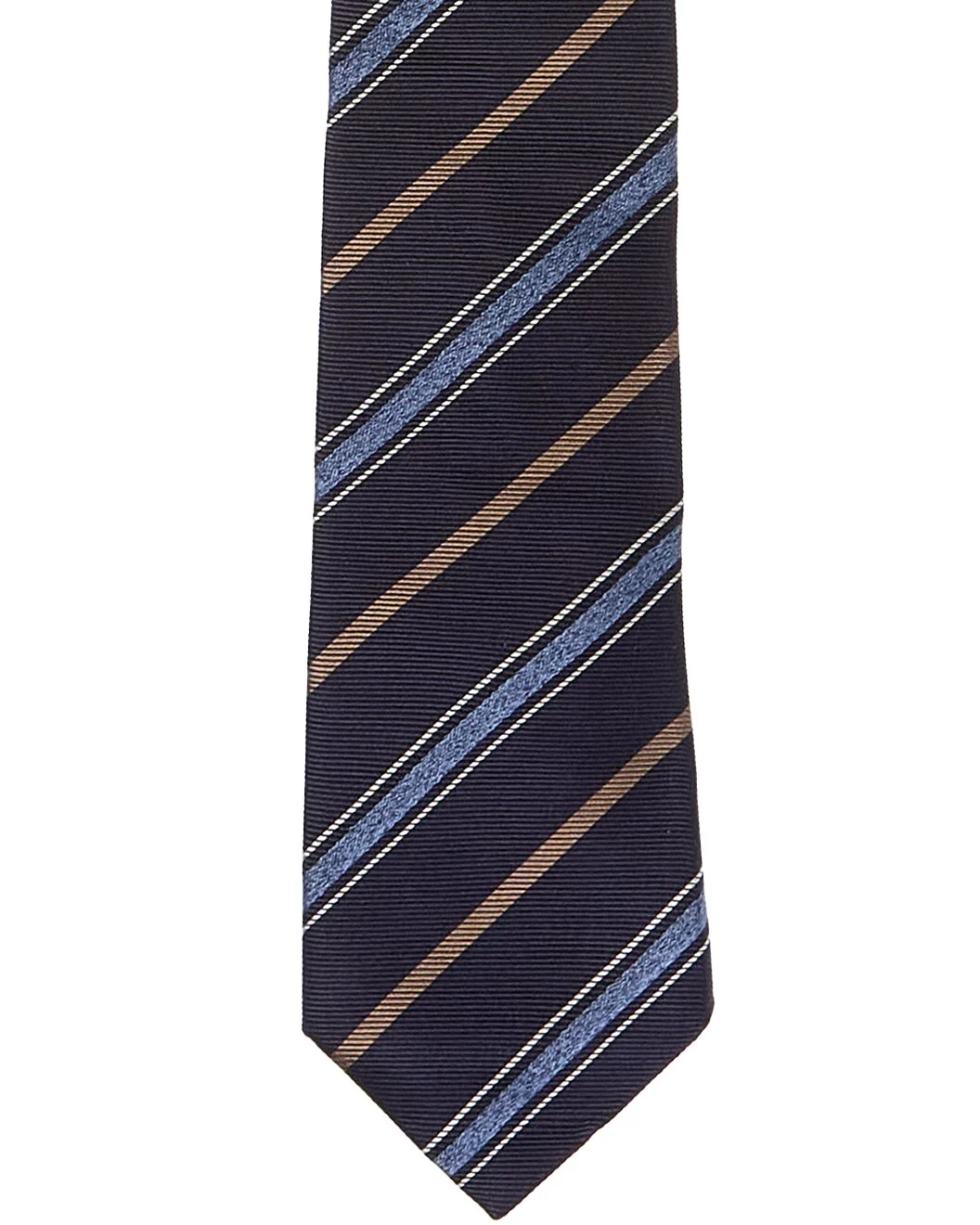 BRUNELLO CUCINELLI MEN'S 100% SILK STRIPED TIE NEW - Image 2