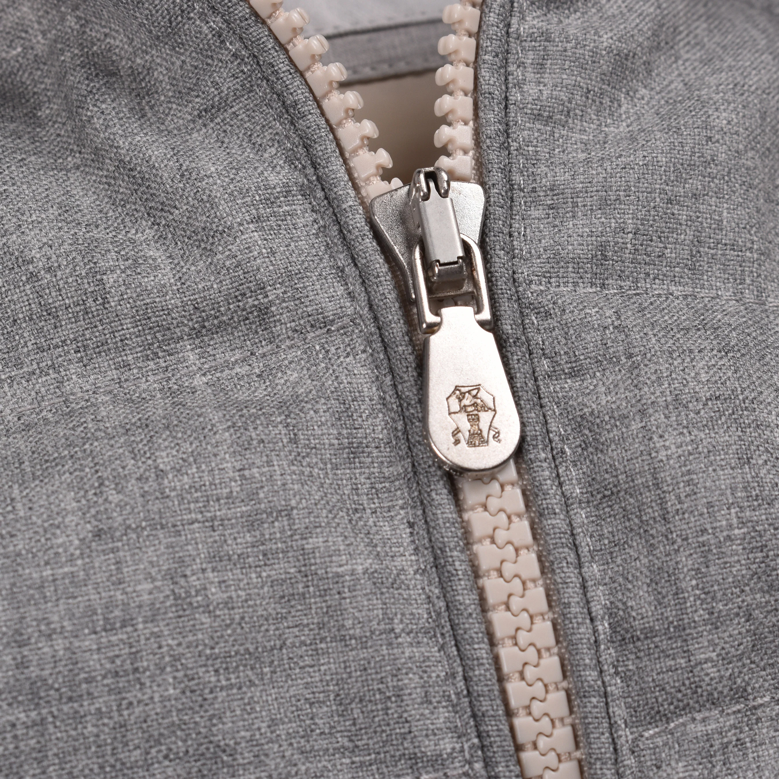 BRUNELLO CUCINELLI MEN'S 100% VIRGIN WOOL ZIP UP QUILTED CASUAL PUFFER VEST - Image 4