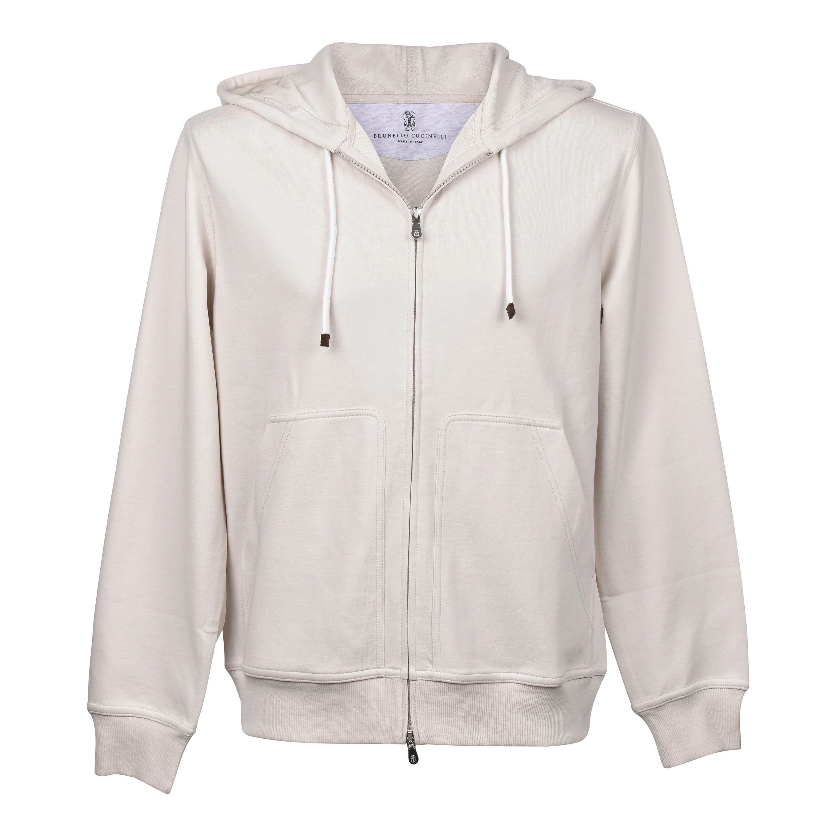 BRUNELLO CUCINELLI MEN'S ATHELTHIC FASHION ZIP UP HODDIE GYM SWEATSHIRT NEW